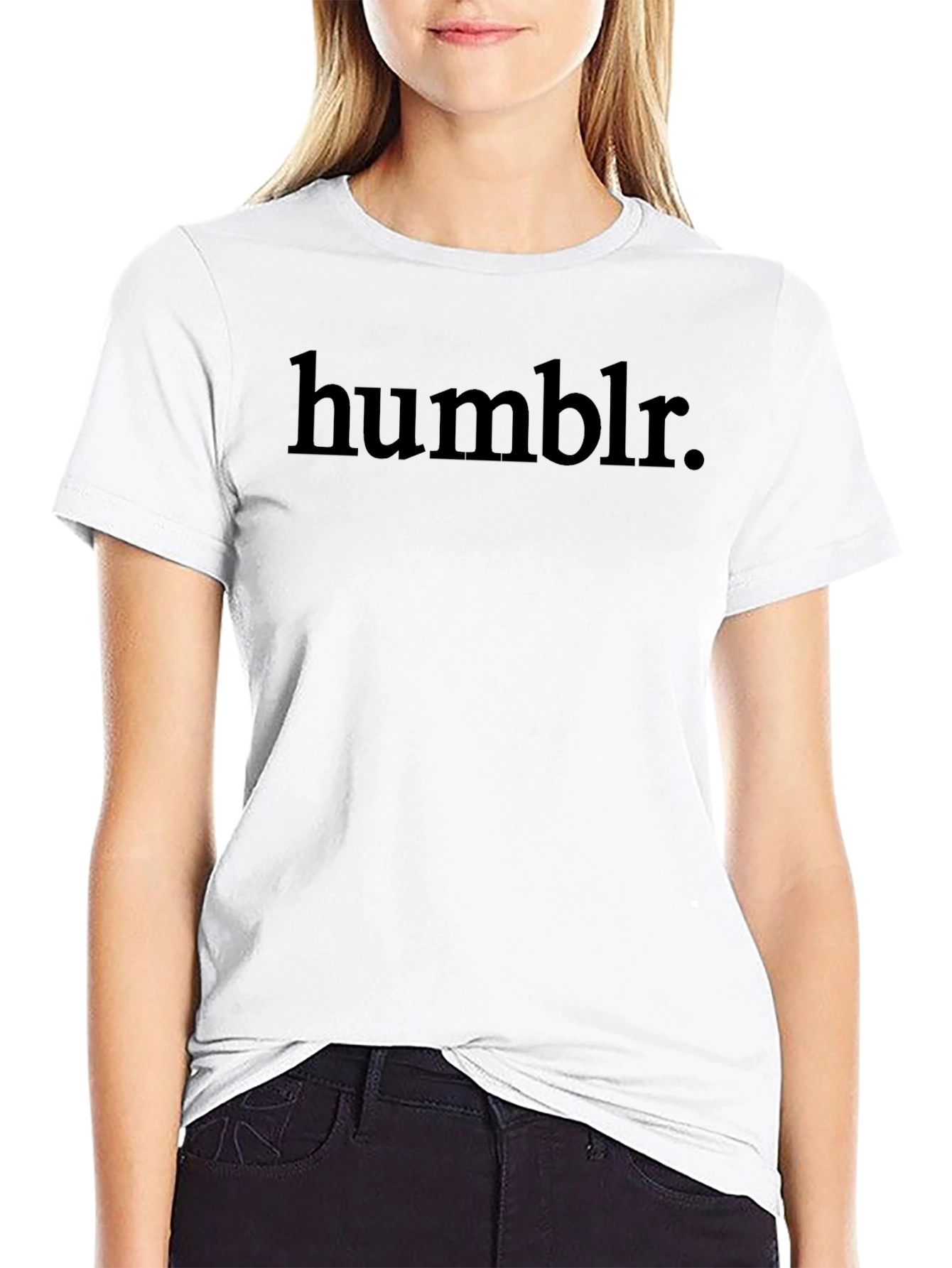 Humblr. Black Graphic T-Shirt - Soft & Stylish