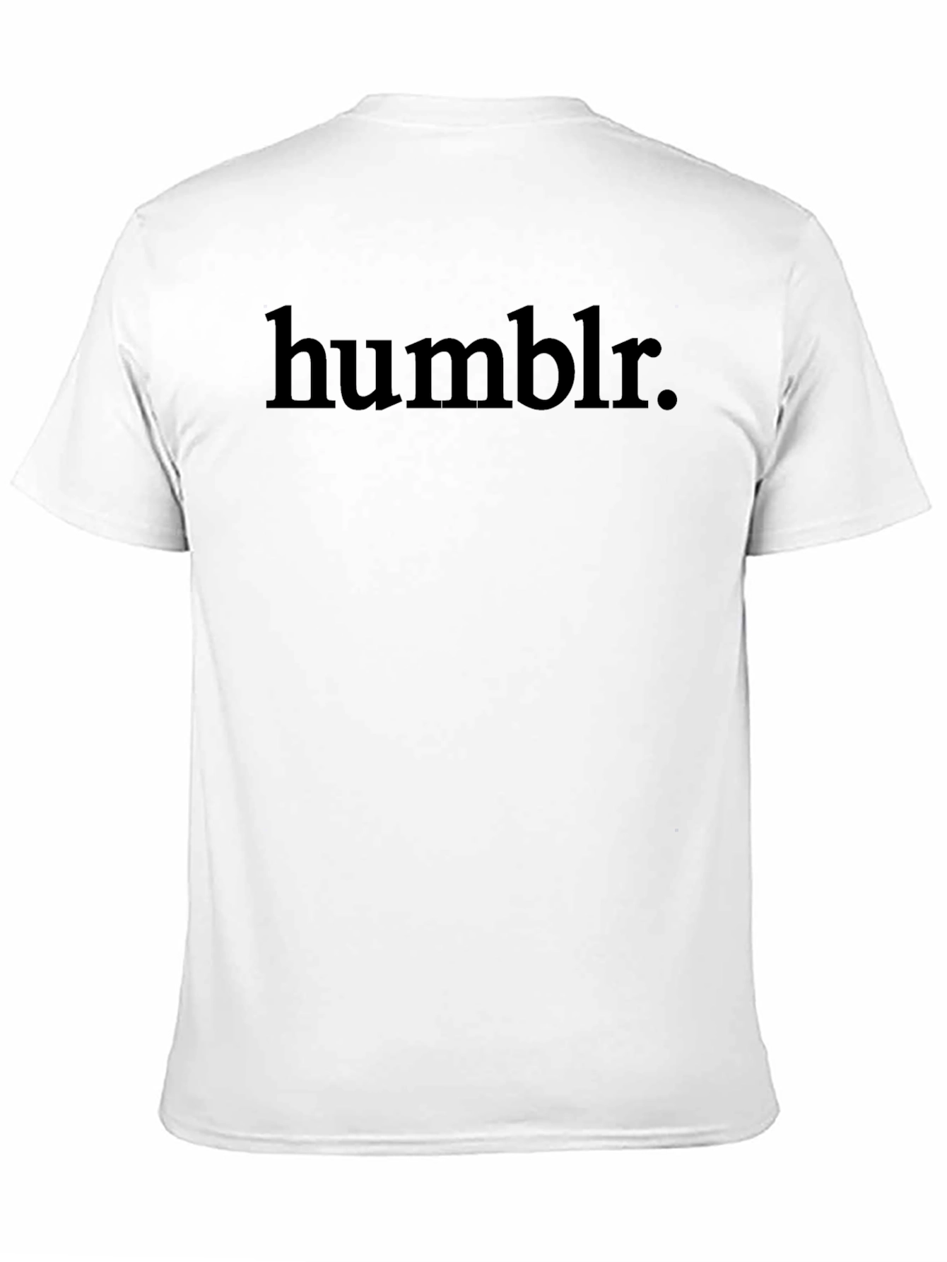 Humblr. Black Graphic T-Shirt - Soft & Stylish