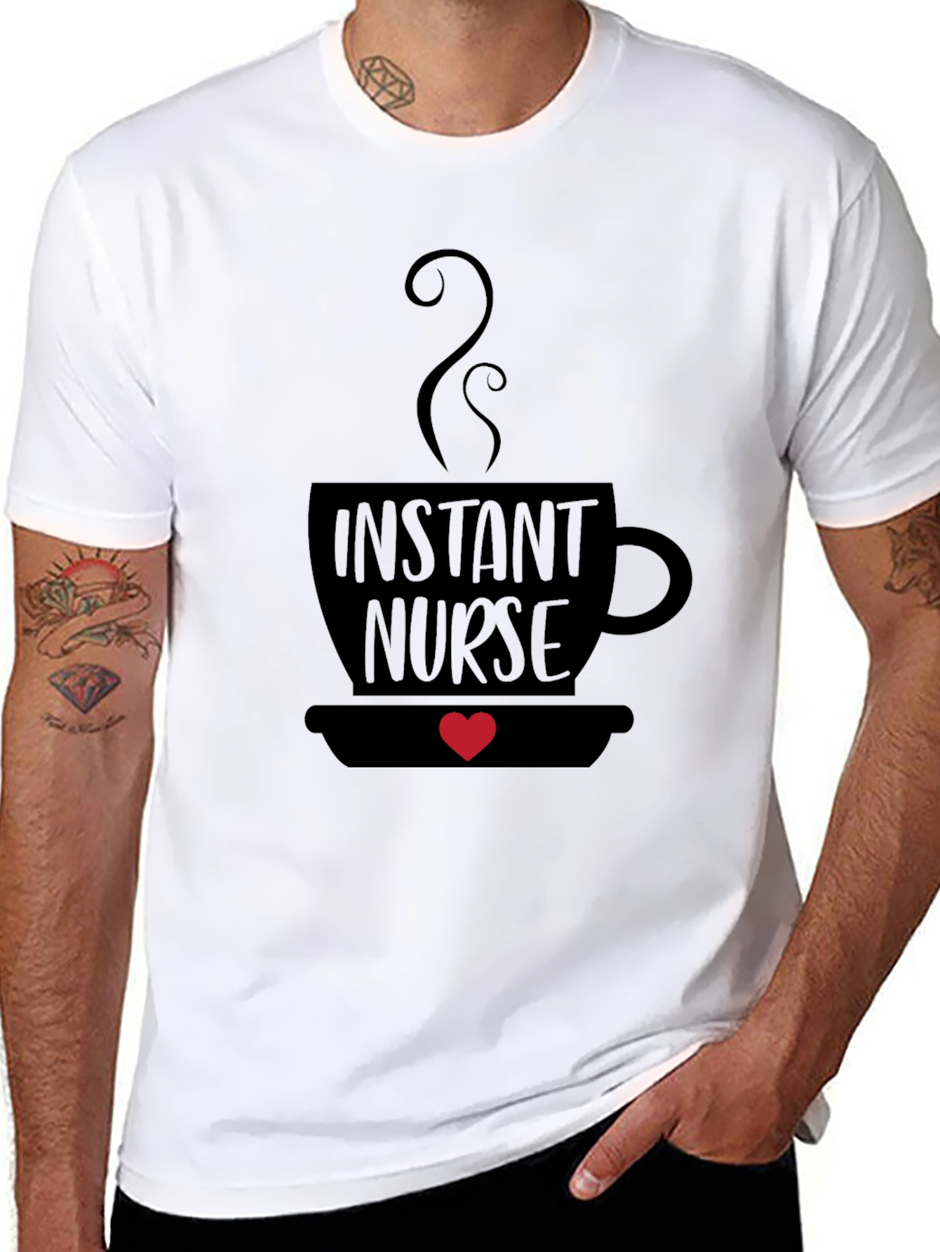 Instant Nurse Coffee Graphic Tee