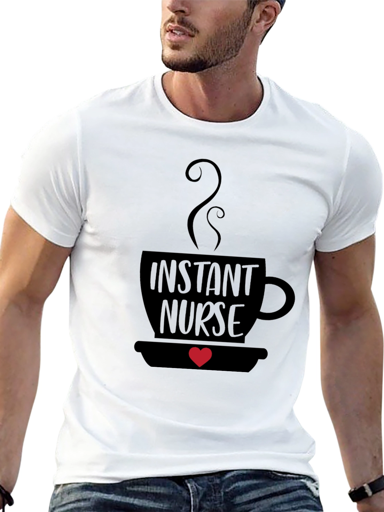 Instant Nurse Coffee Graphic Tee