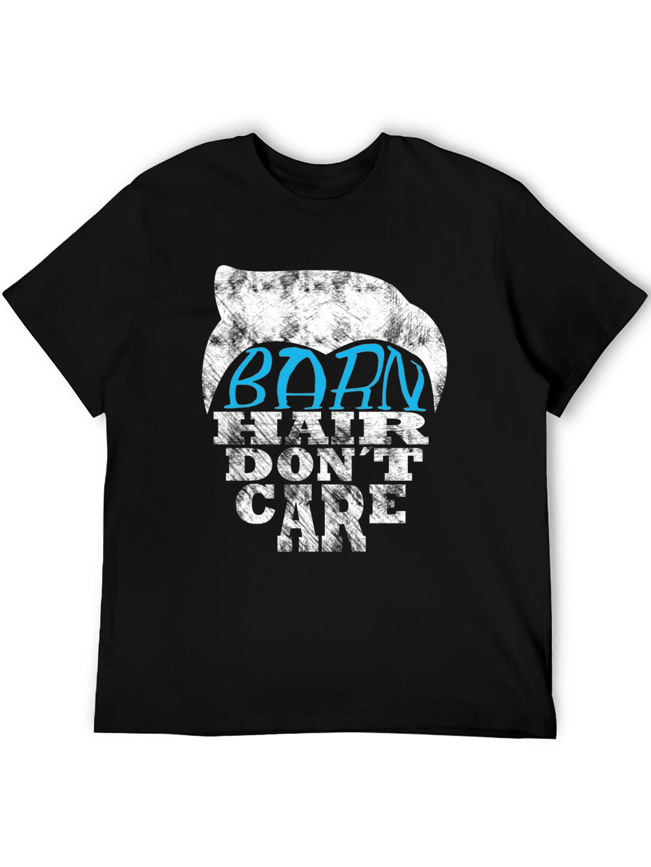 Barn Hair Dont Care Graphic Tee - Black