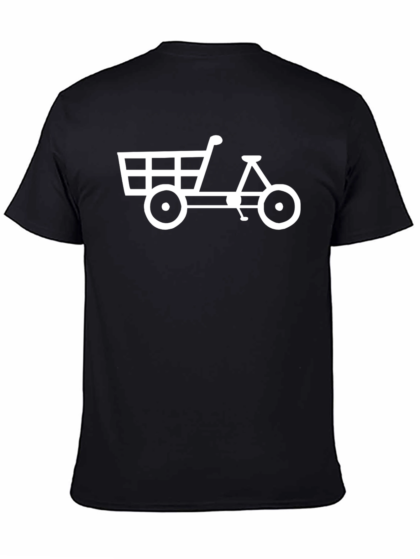 Novelty Shopping Cart Bike T-Shirt