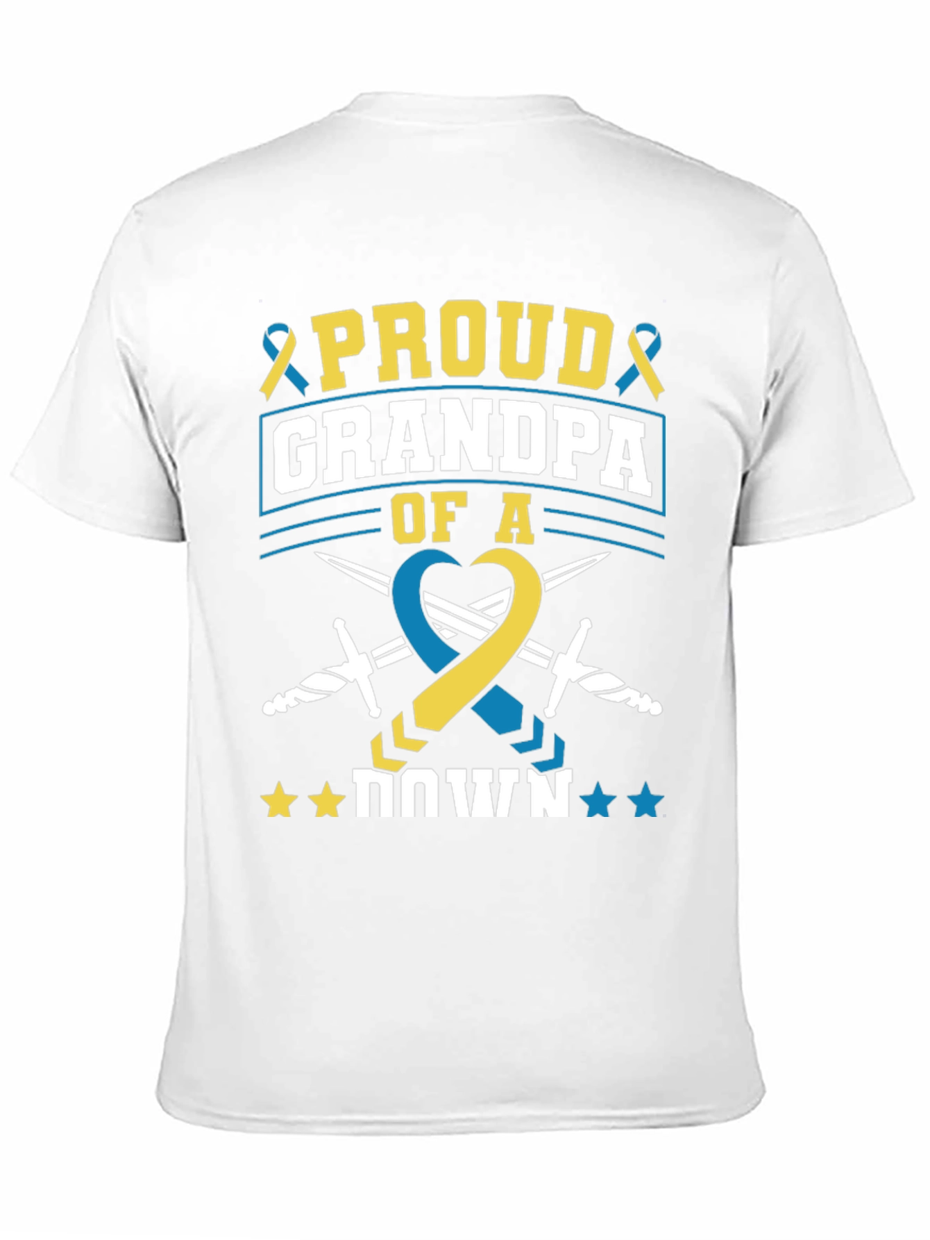 Proud Grandpa Down Syndrome Awareness T-Shirt