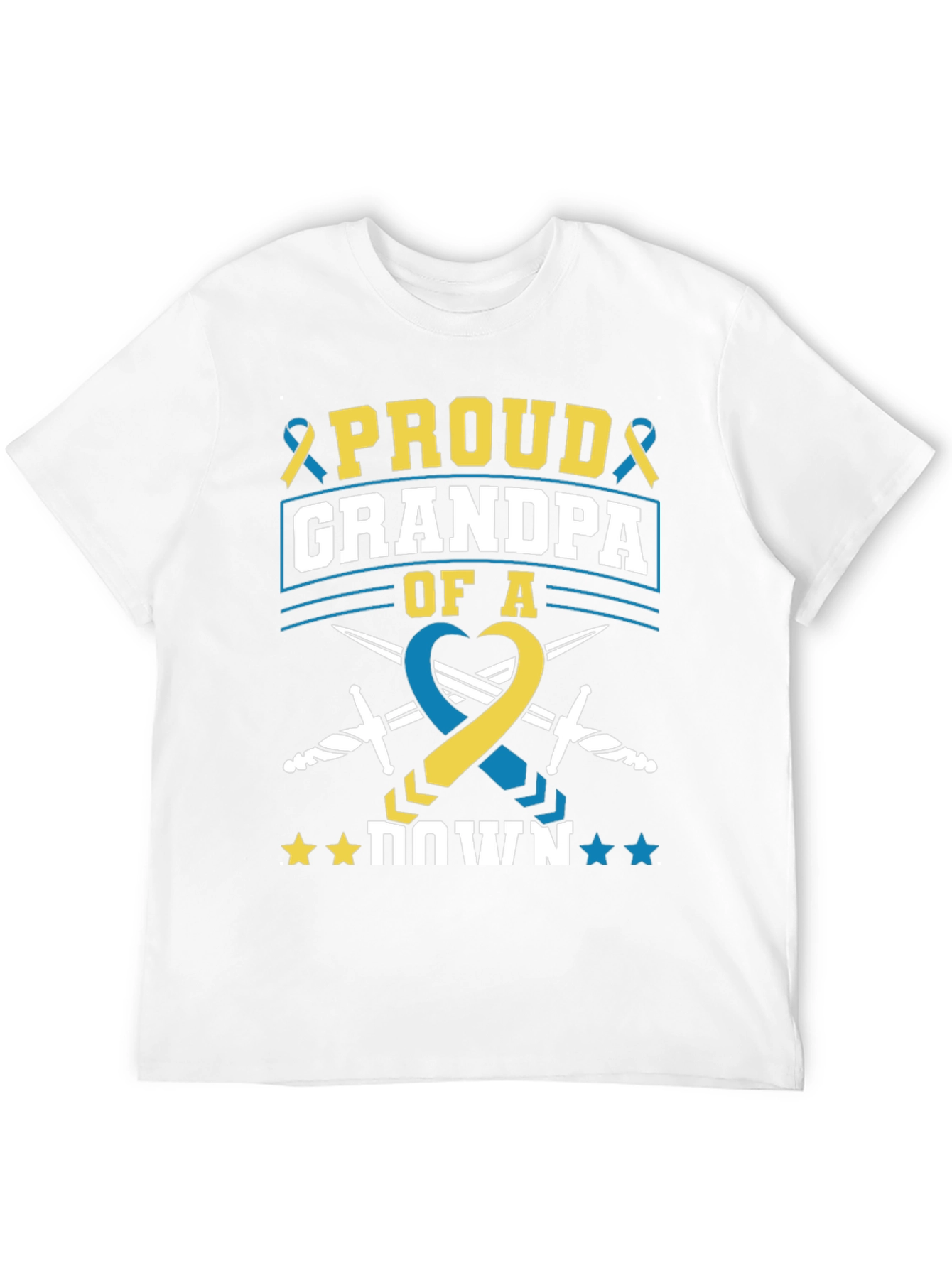 Proud Grandpa Down Syndrome Awareness T-Shirt