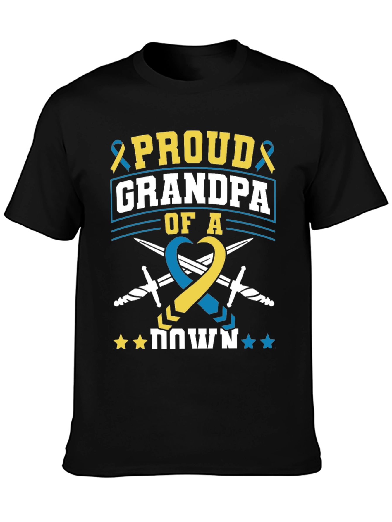 Proud Grandpa Down Syndrome Awareness T-Shirt