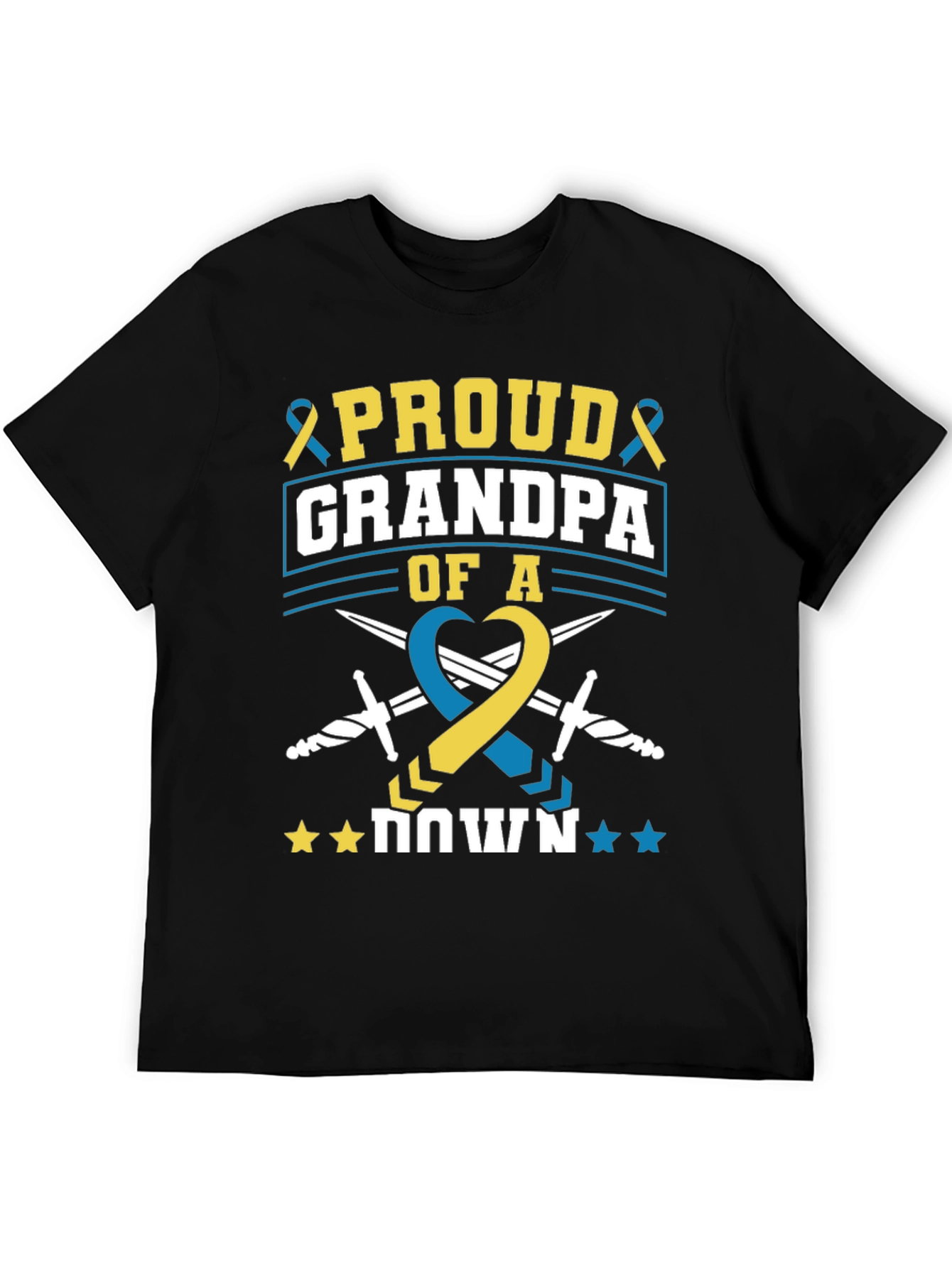 Proud Grandpa Down Syndrome Awareness T-Shirt