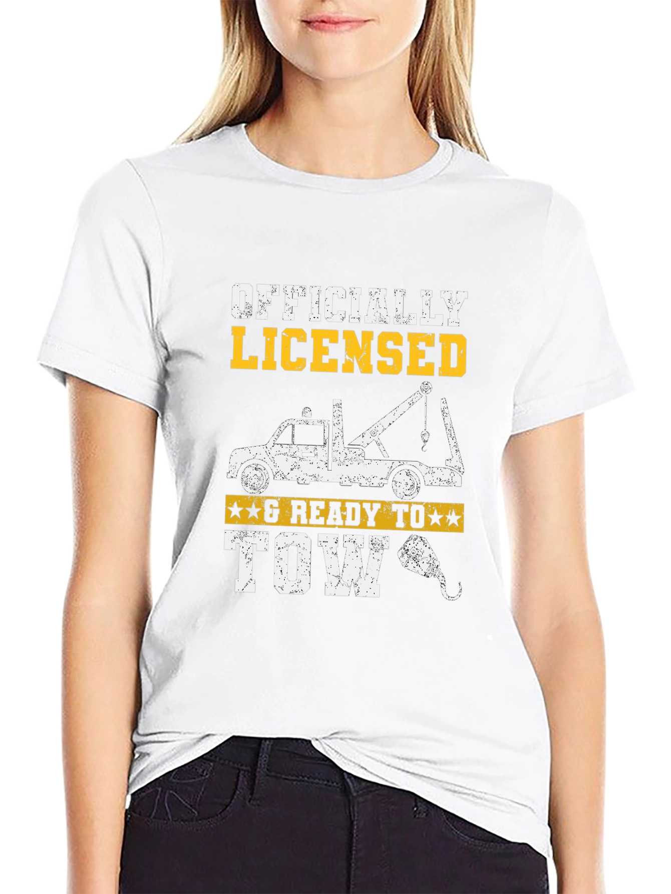 Officially Licensed & Ready to Tow Black T-Shirt