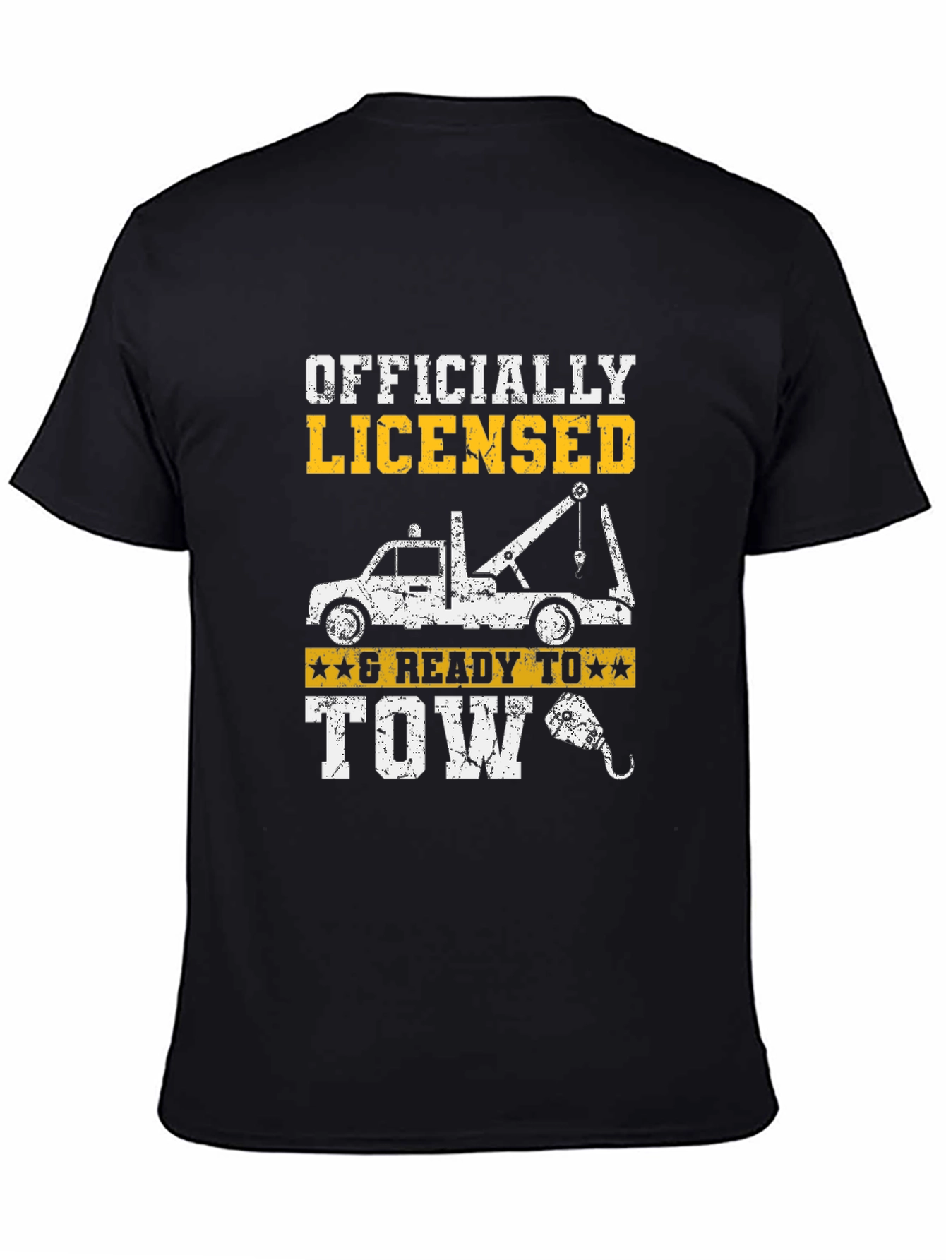 Officially Licensed & Ready to Tow Black T-Shirt