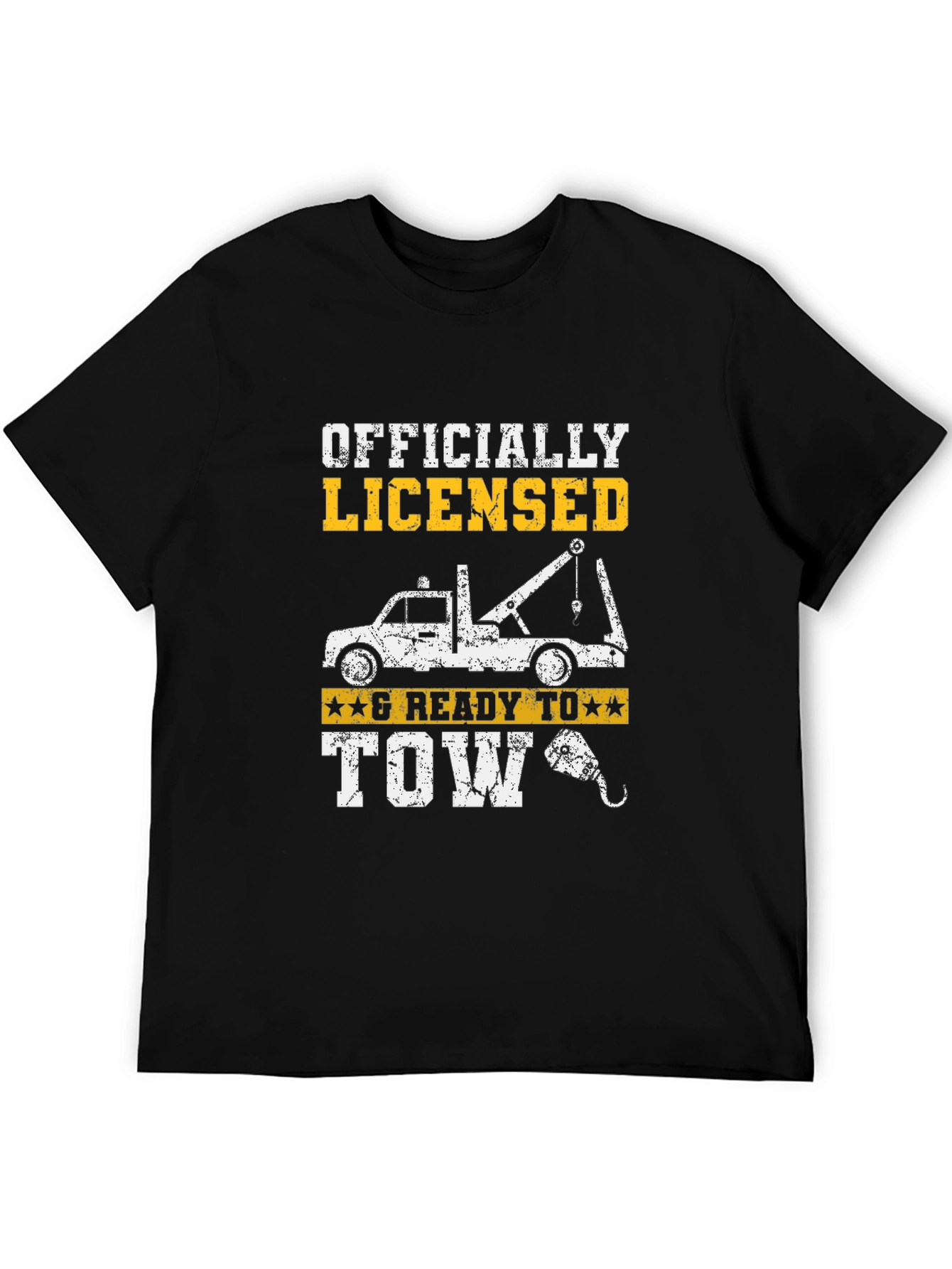 Officially Licensed & Ready to Tow Black T-Shirt
