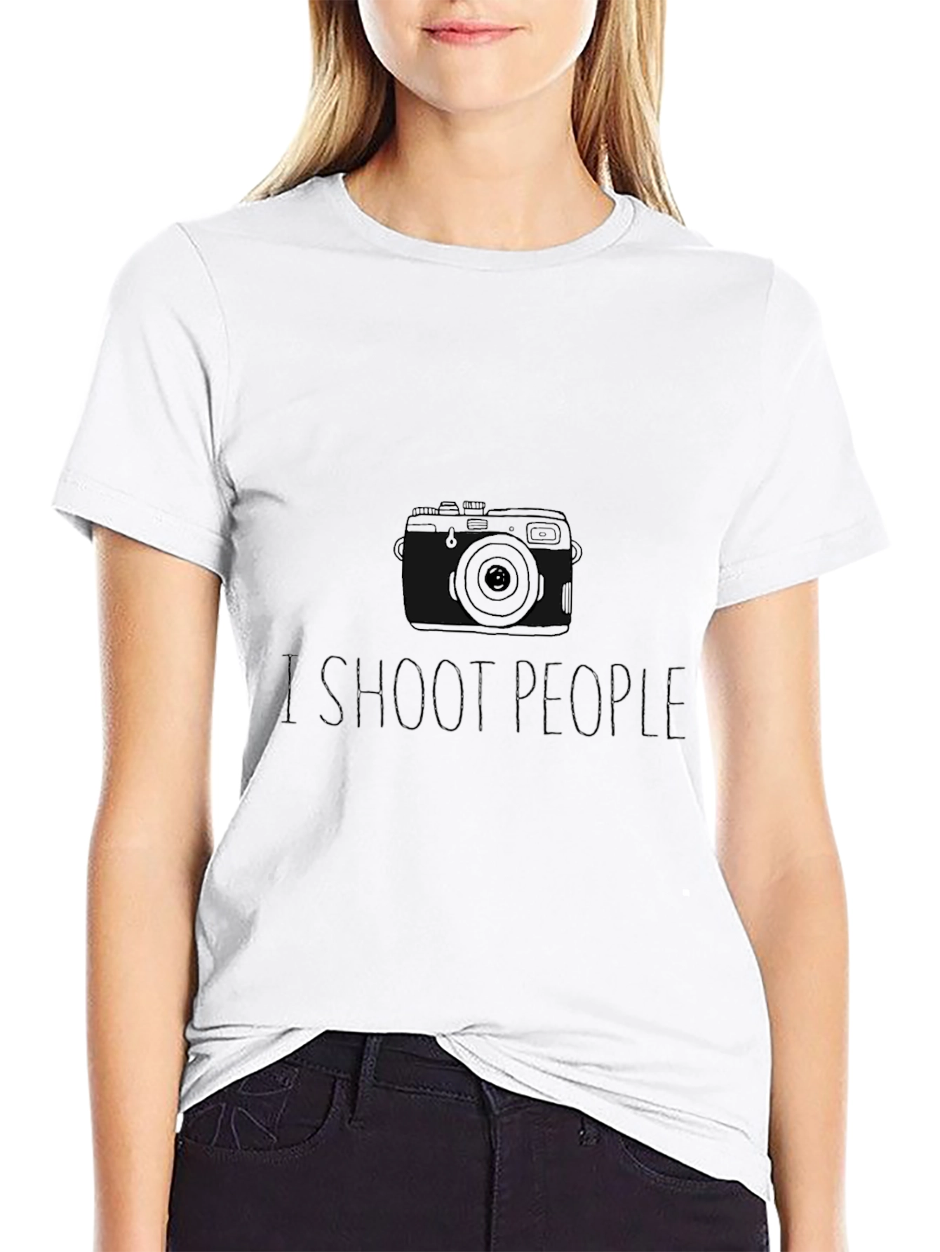 I Shoot People T-Shirt - Photographer Tee