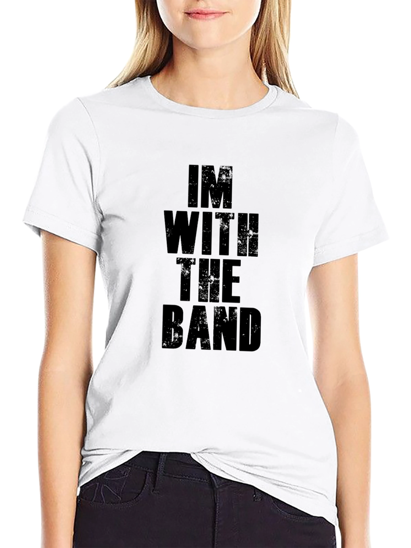 Im With The Band Black T-Shirt