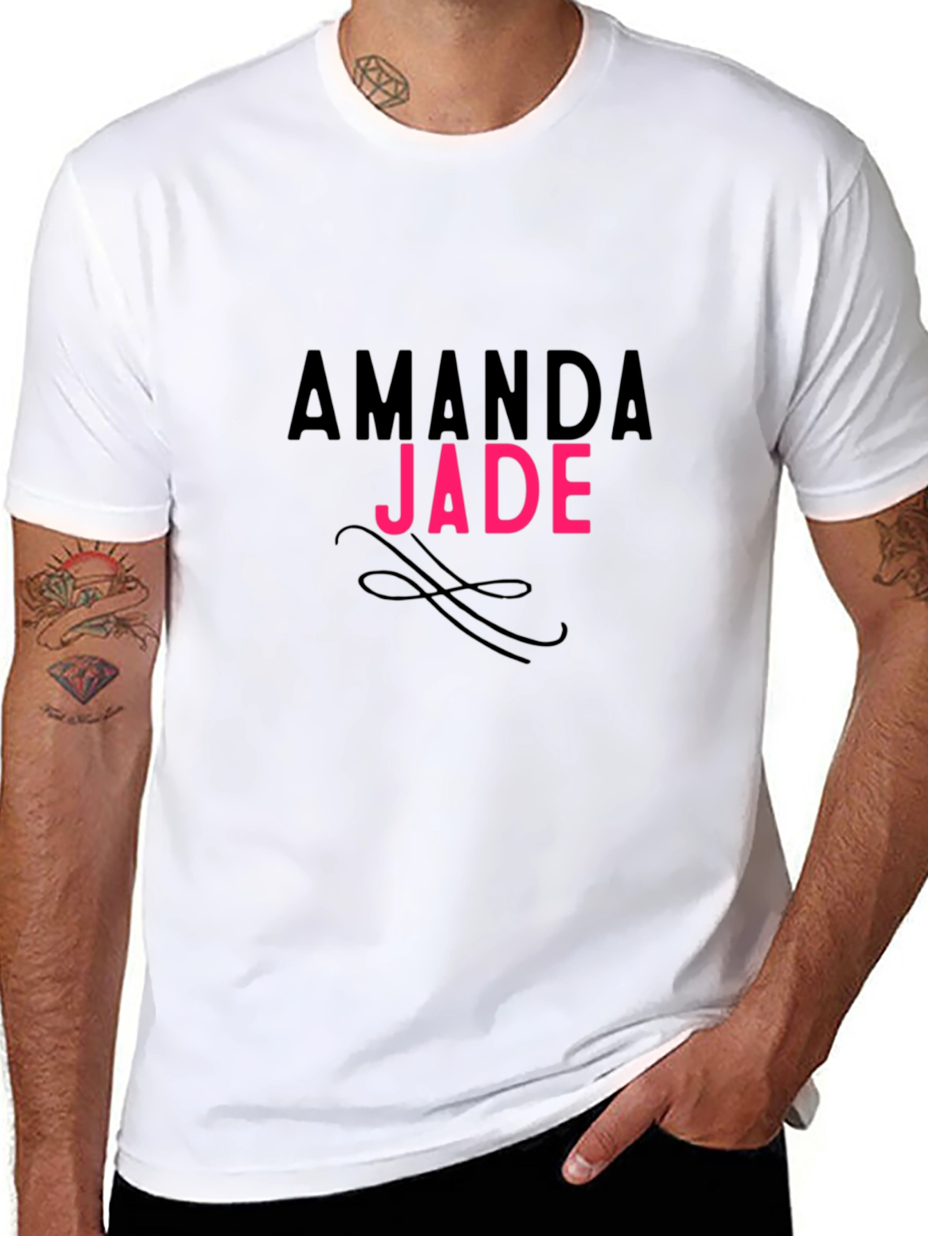 Amanda Jade Personalized Graphic T-Shirt
