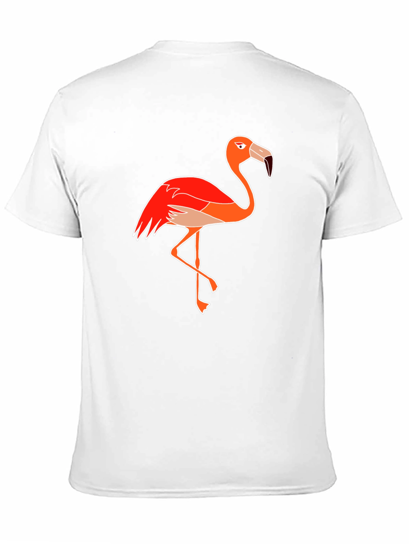 Flamingo Graphic Tee - Quirky Bird Design