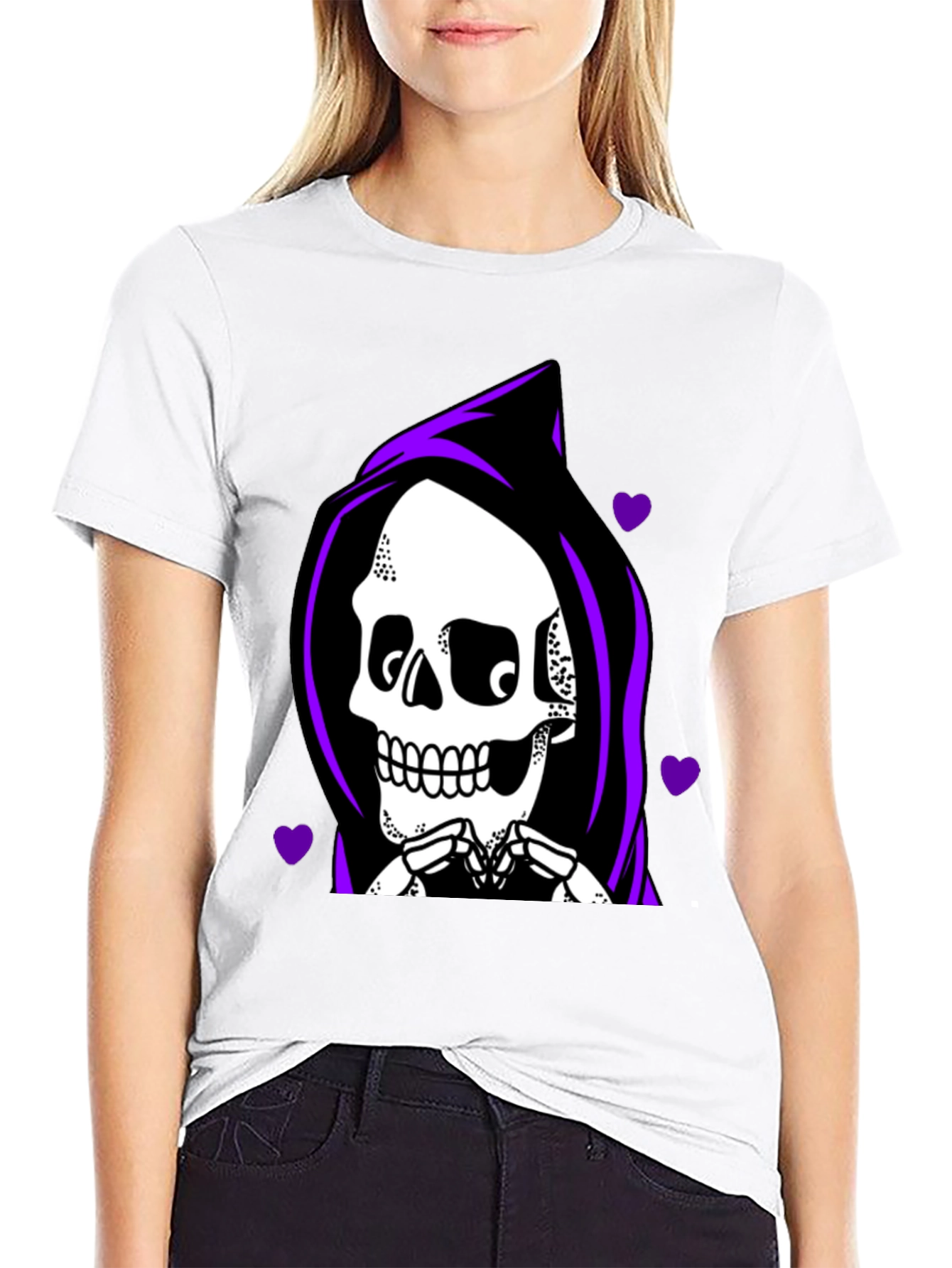 Grim Reaper Heart T-Shirt