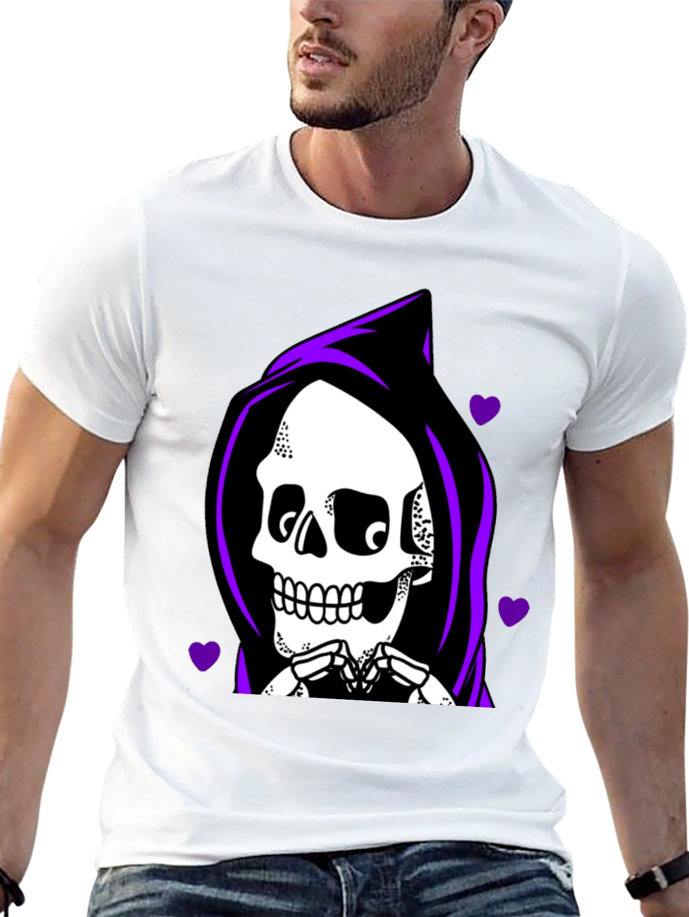 Grim Reaper Heart T-Shirt
