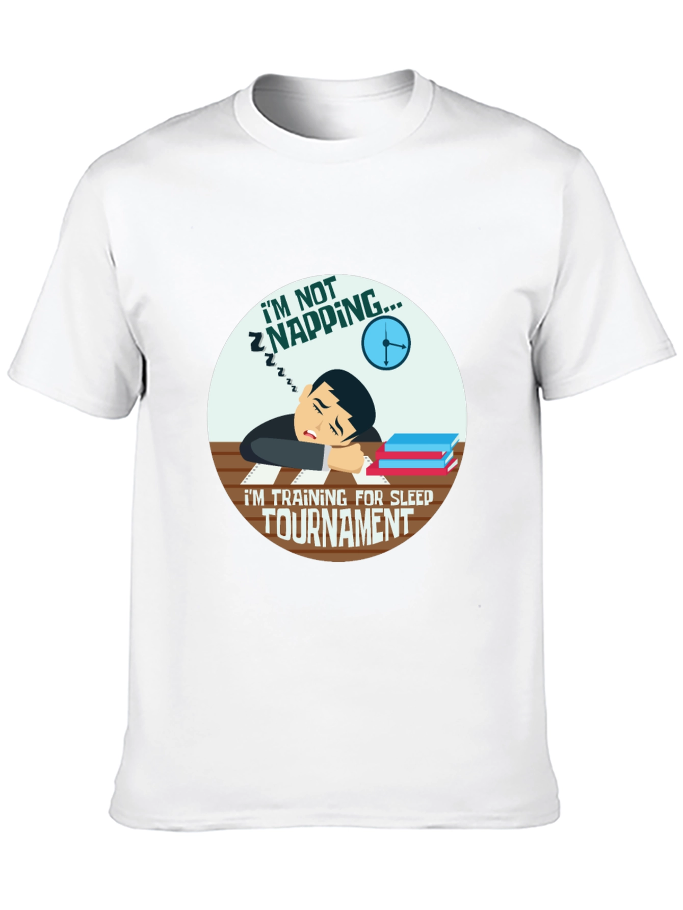 Im Not Napping Sleep Tournament Black T-Shirt