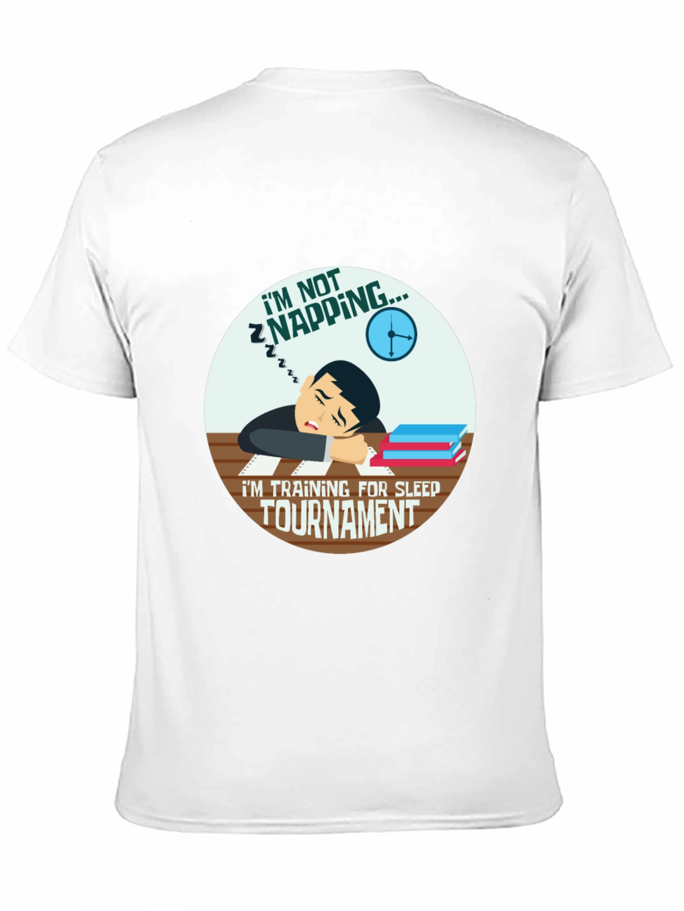 Im Not Napping Sleep Tournament Black T-Shirt