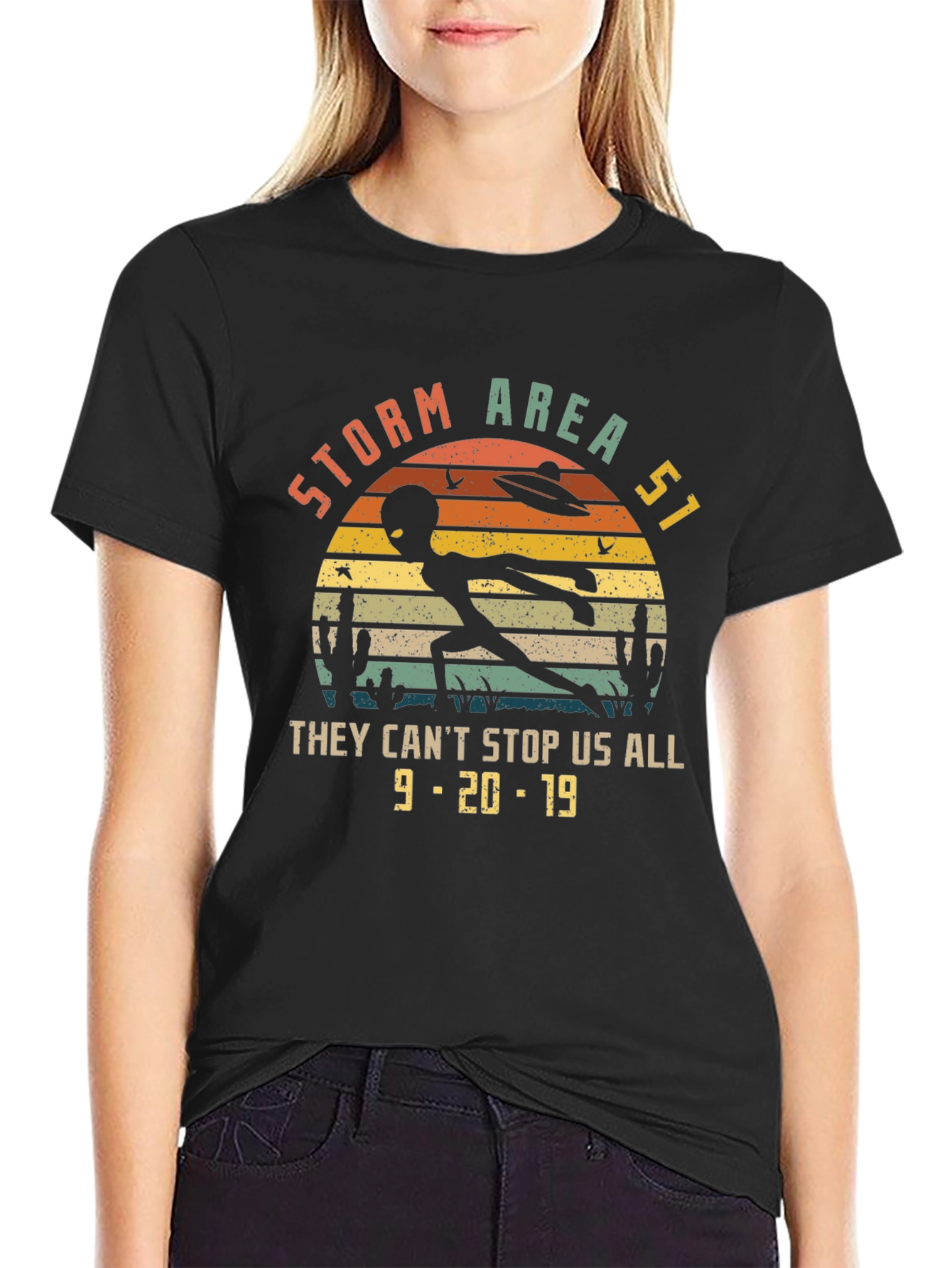 Storm Area 51 Alien Graphic Tee