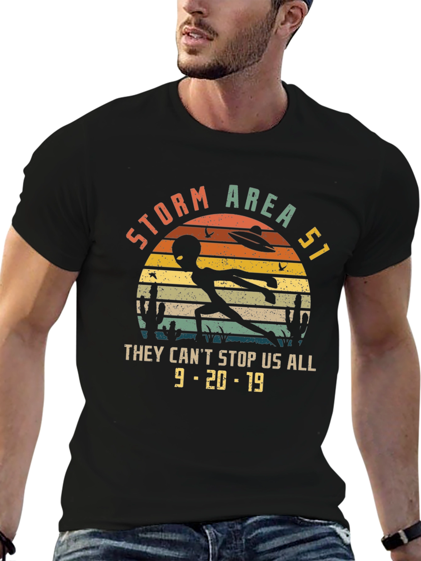 Storm Area 51 Alien Graphic Tee