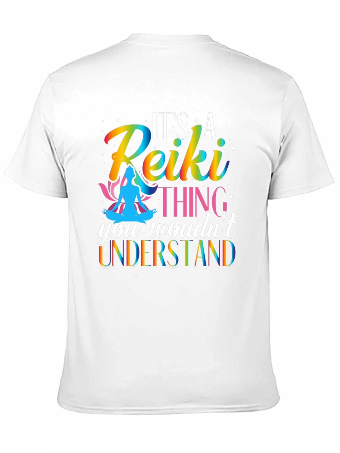 Reiki Thing T-Shirt - Rainbow Design