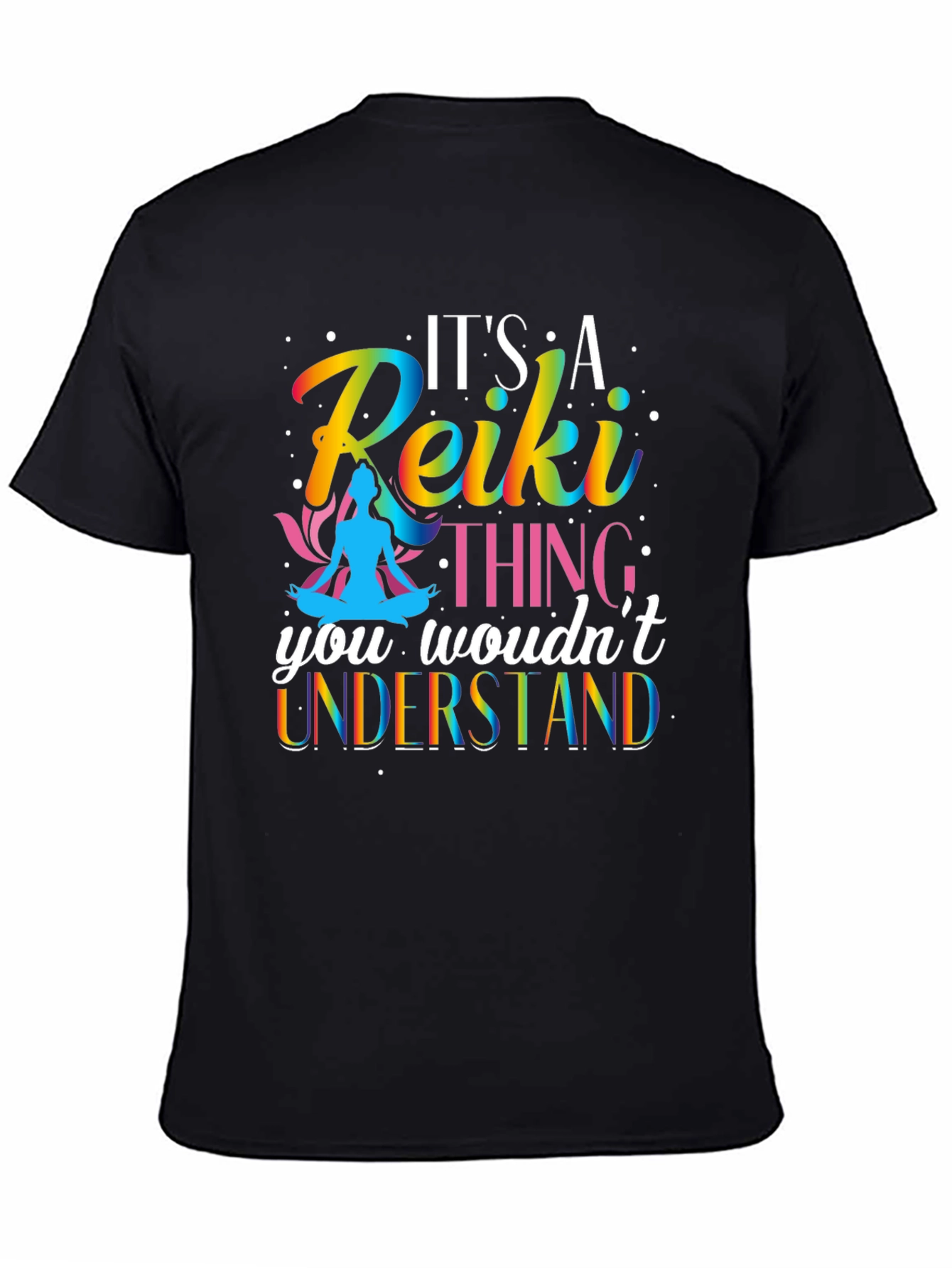 Reiki Thing T-Shirt - Rainbow Design