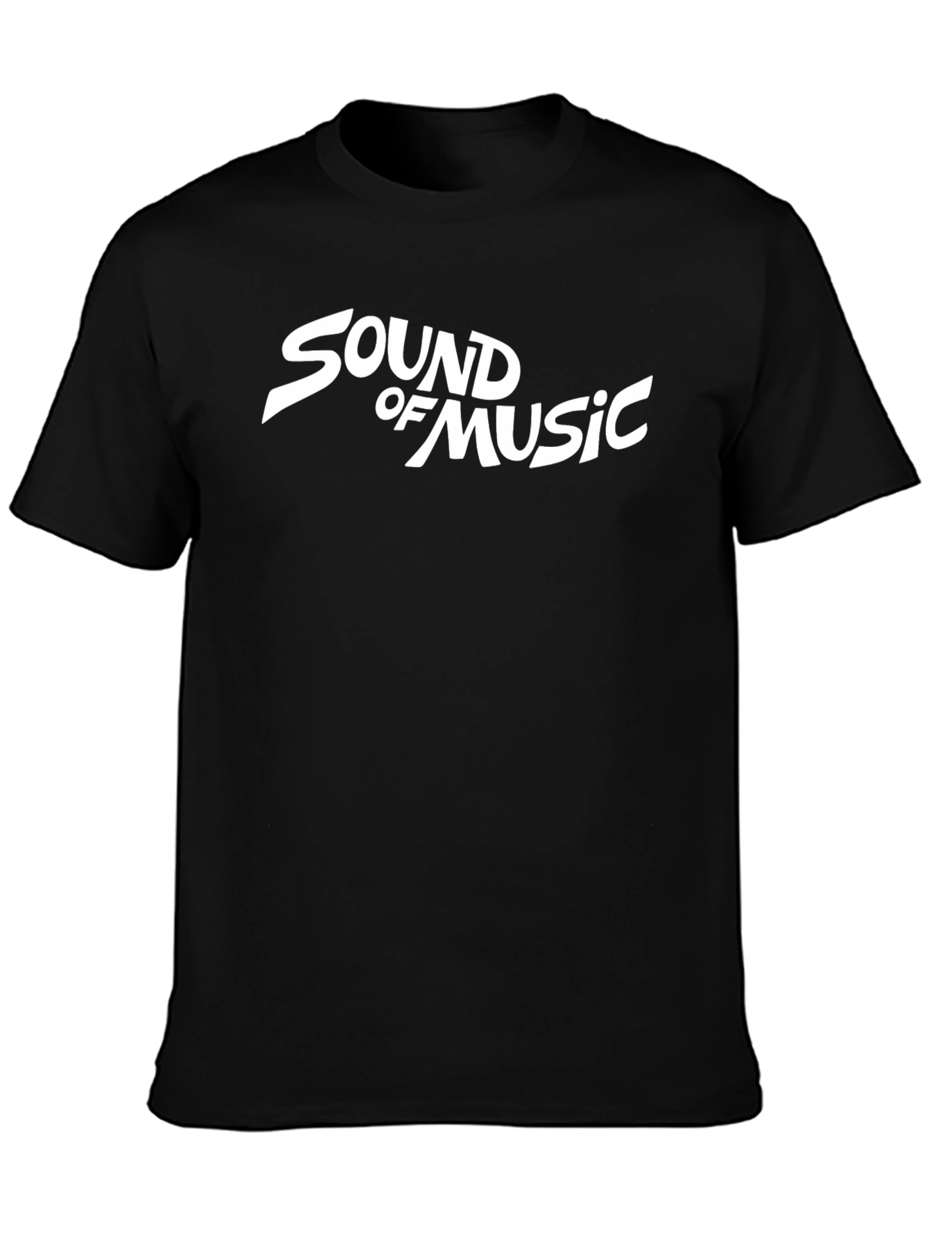 Sound of Music Black T-Shirt - Classic Musical Tee