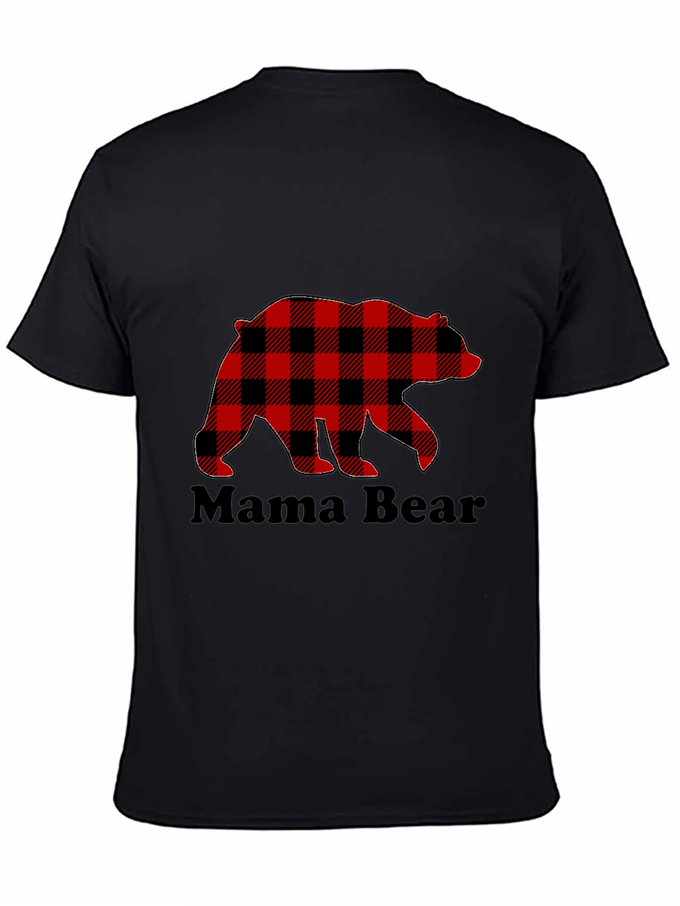 Mama Bear Plaid T-Shirt - Unisex Comfort