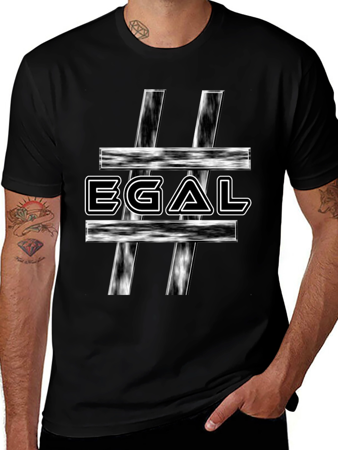 Egal Graphic T-Shirt - Urban Style Tee