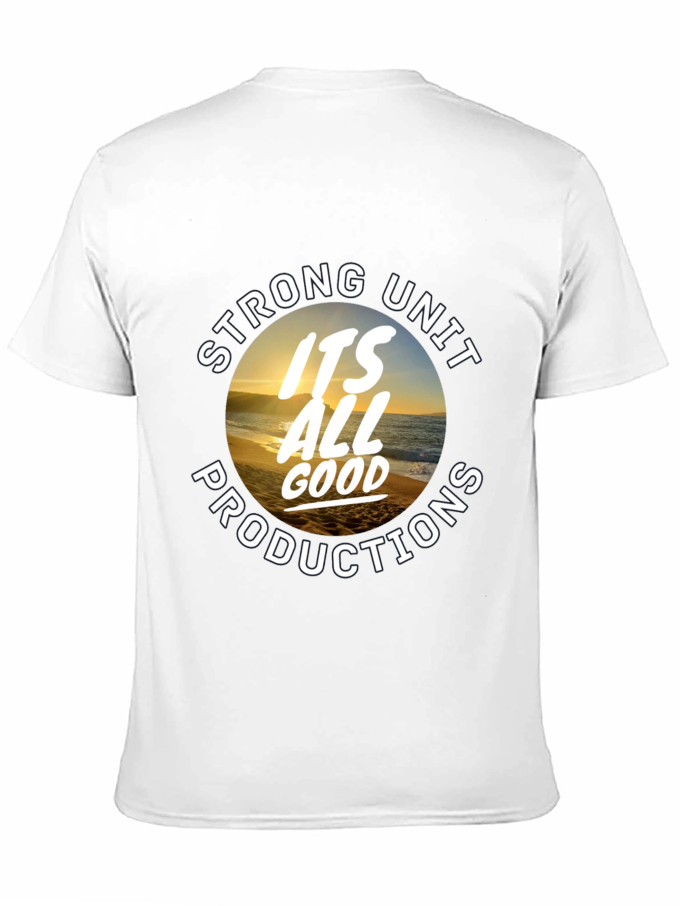 Strong Unit Productions Black Graphic Tee