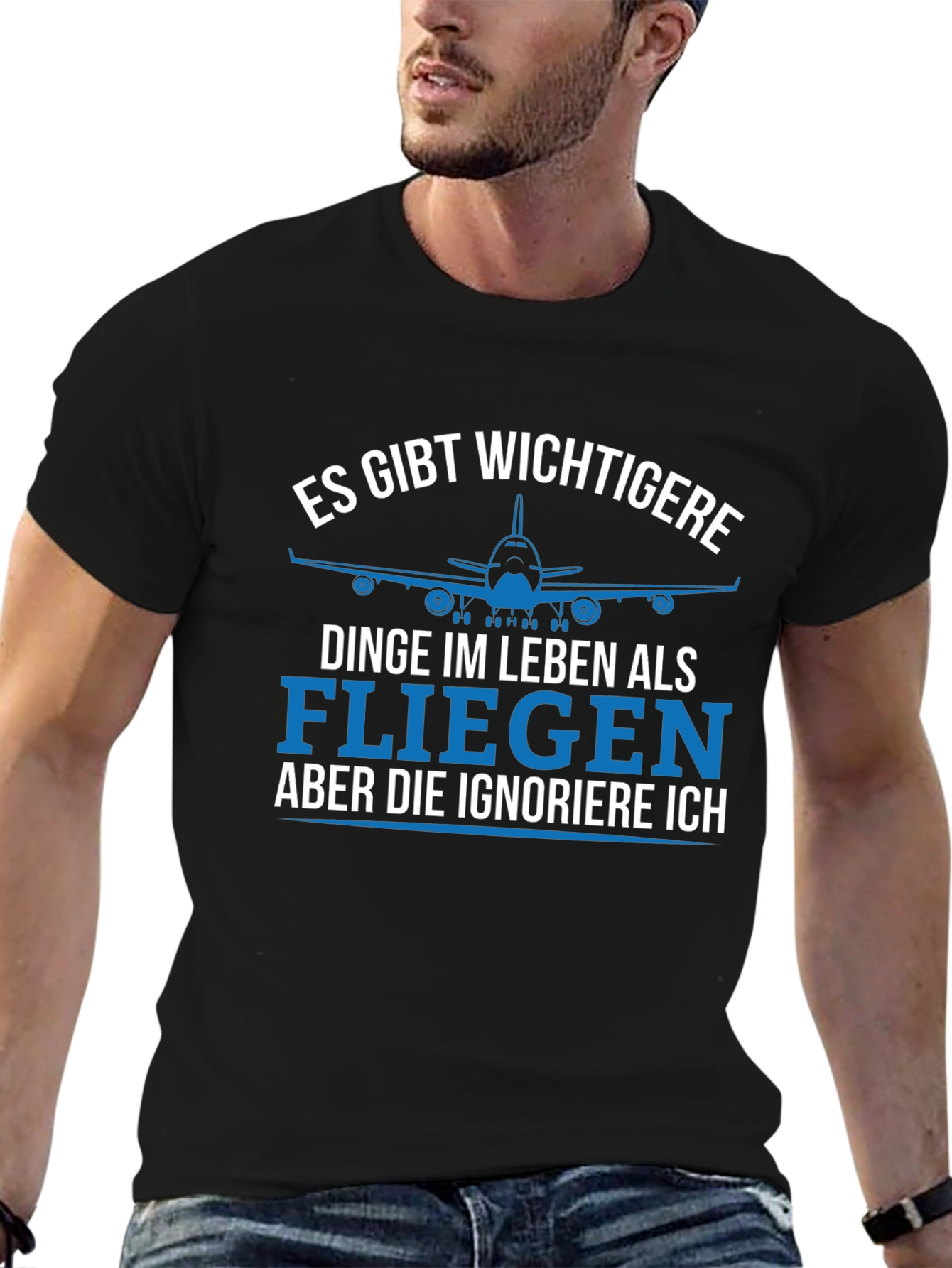 Funny Aviation T-Shirt - Flying is Life!
