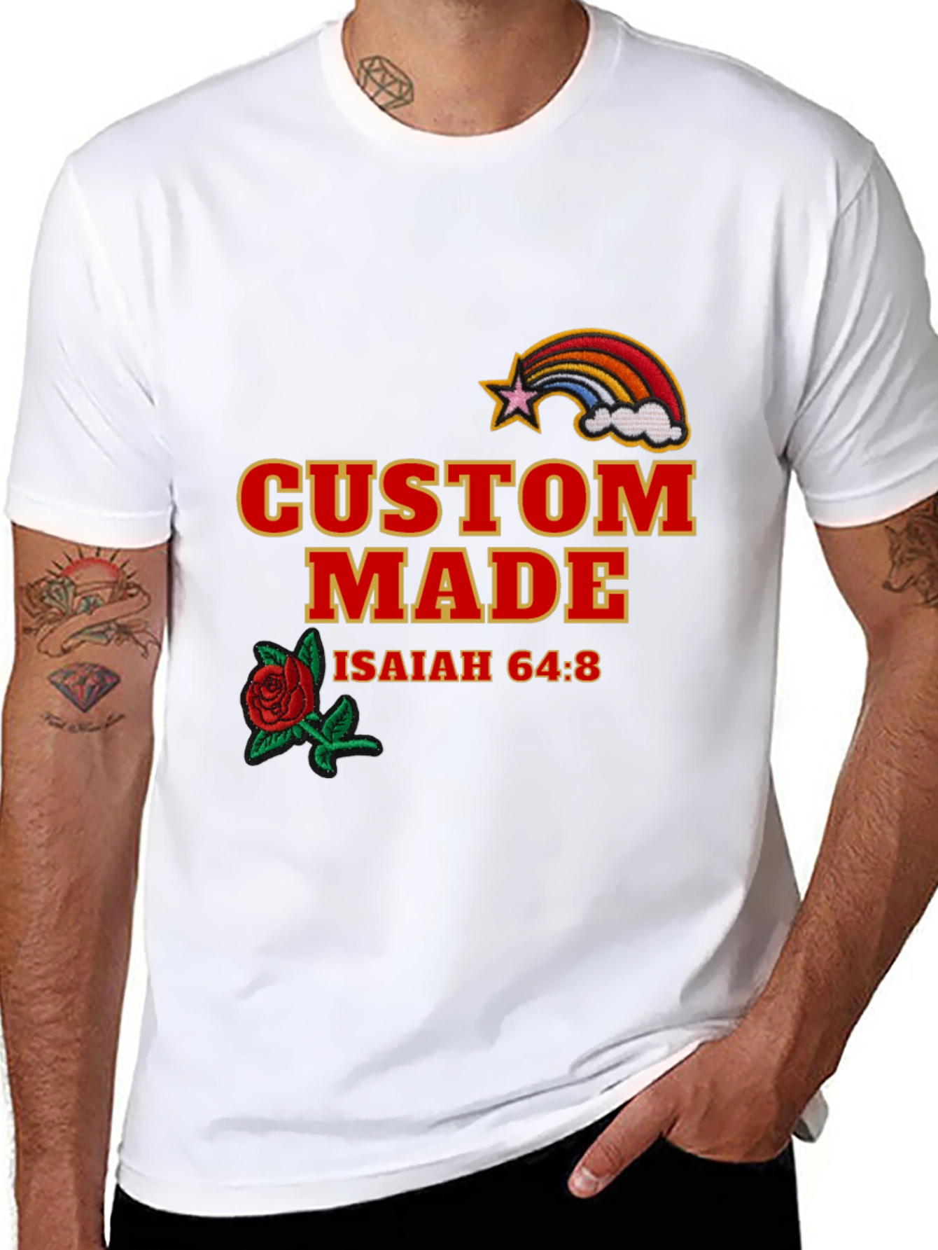 Custom Made Isaiah 64:8 T-Shirt