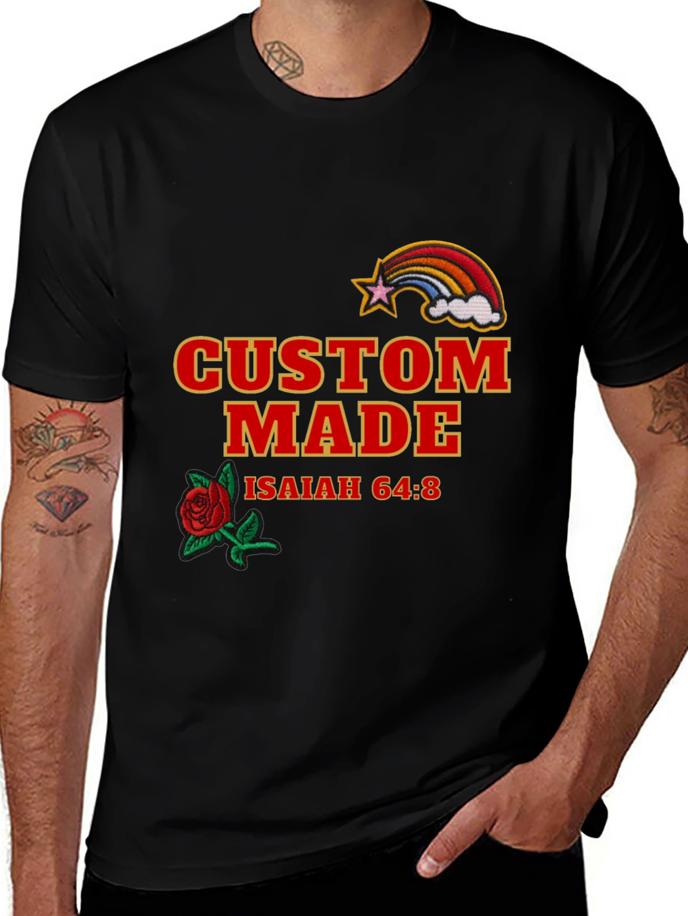 Custom Made Isaiah 64:8 T-Shirt