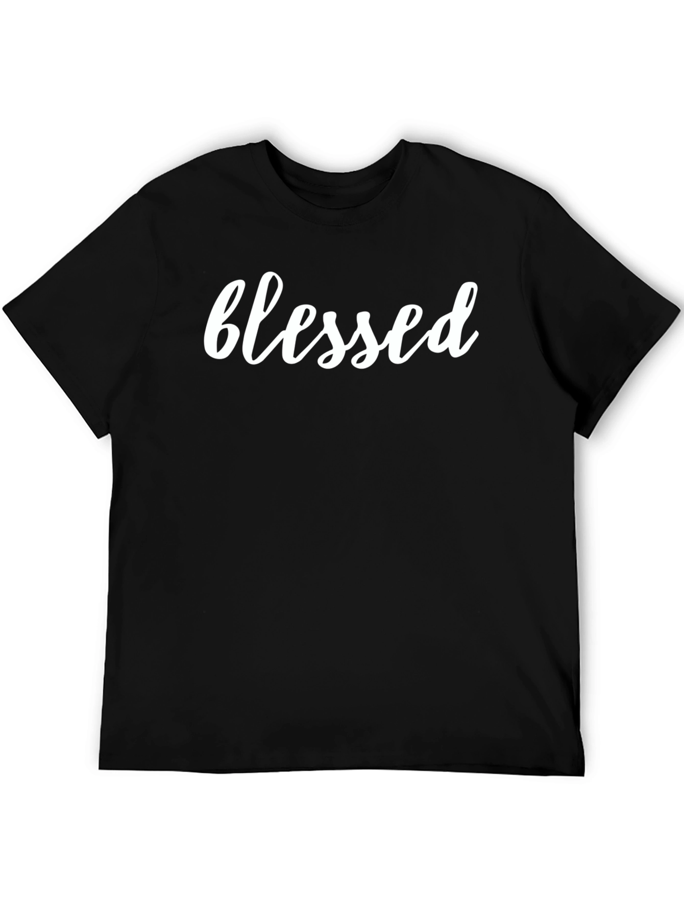 Blessed Black Crew Neck T-Shirt