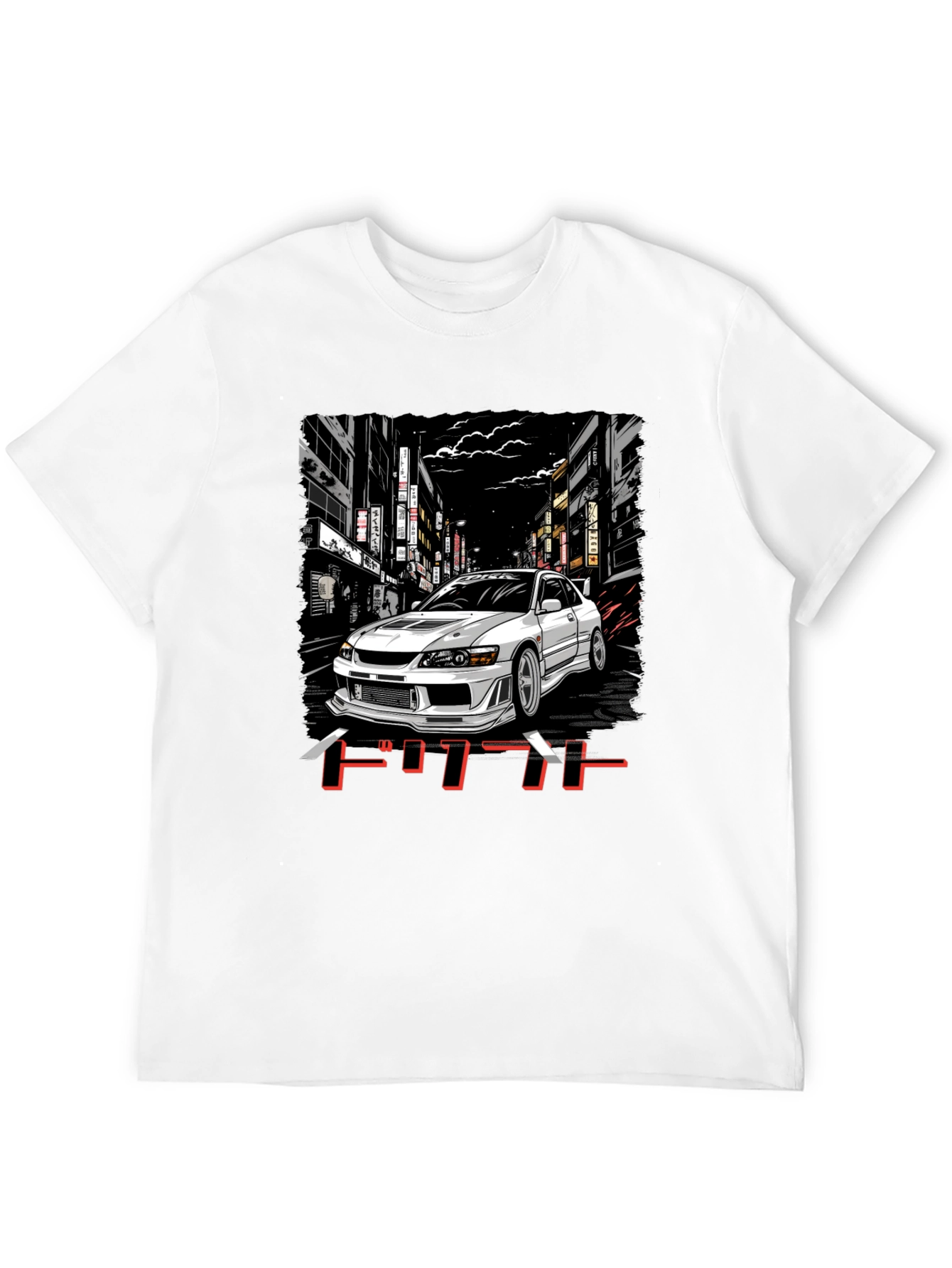 JDM Car Graphic Tee - Street Racing Style