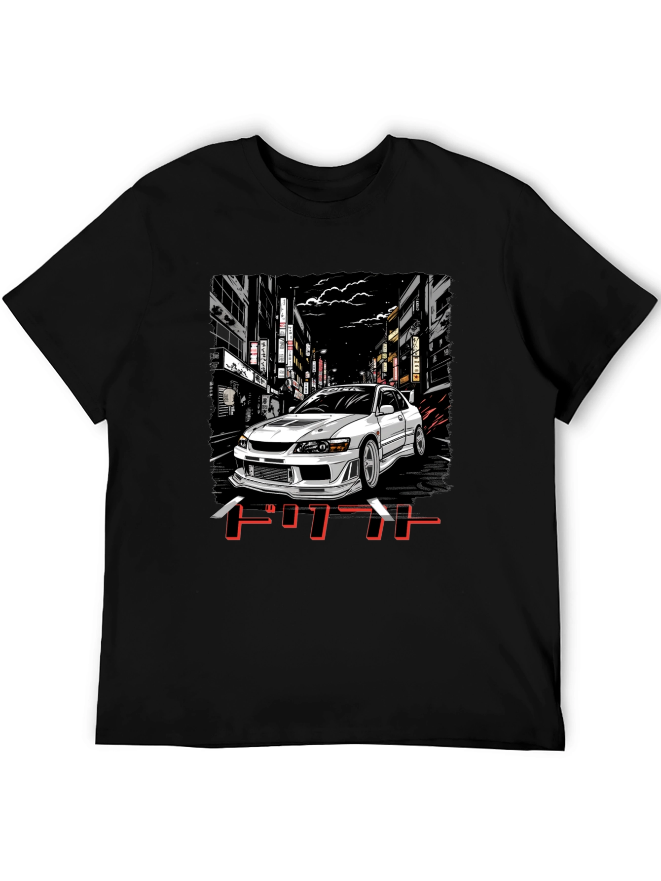 JDM Car Graphic Tee - Street Racing Style