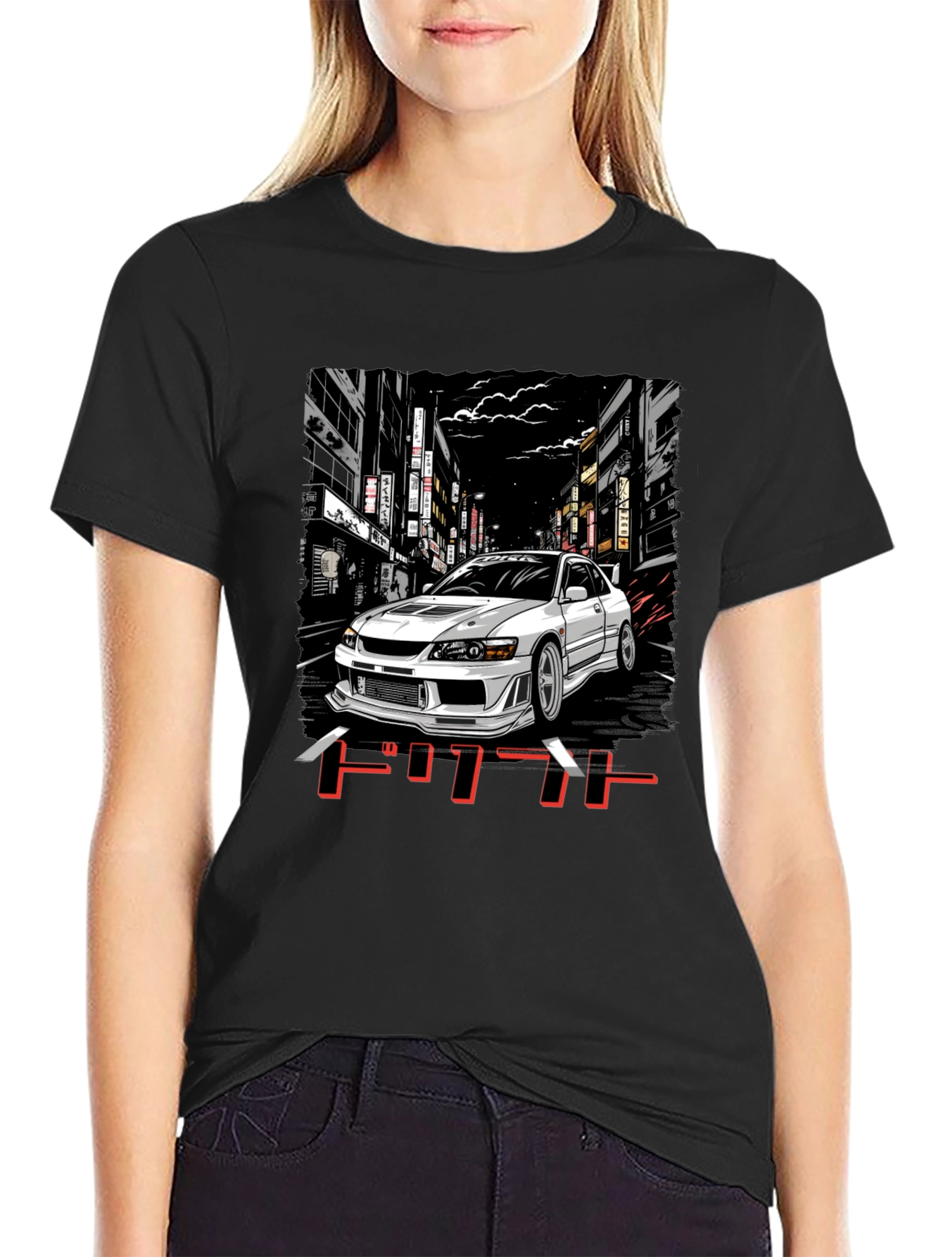 JDM Car Graphic Tee - Street Racing Style