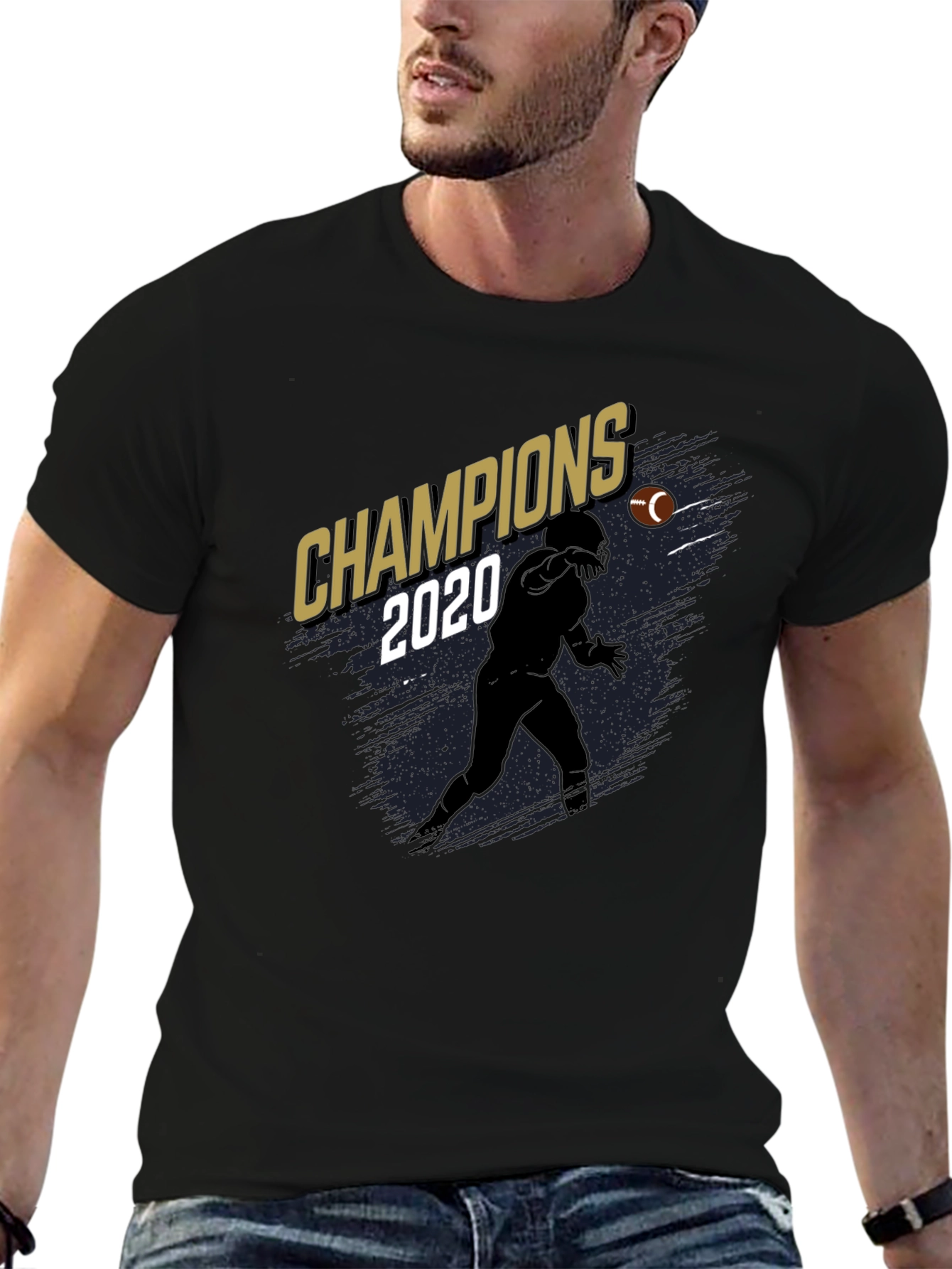 Champions 2020 Football Graphic T-Shirt