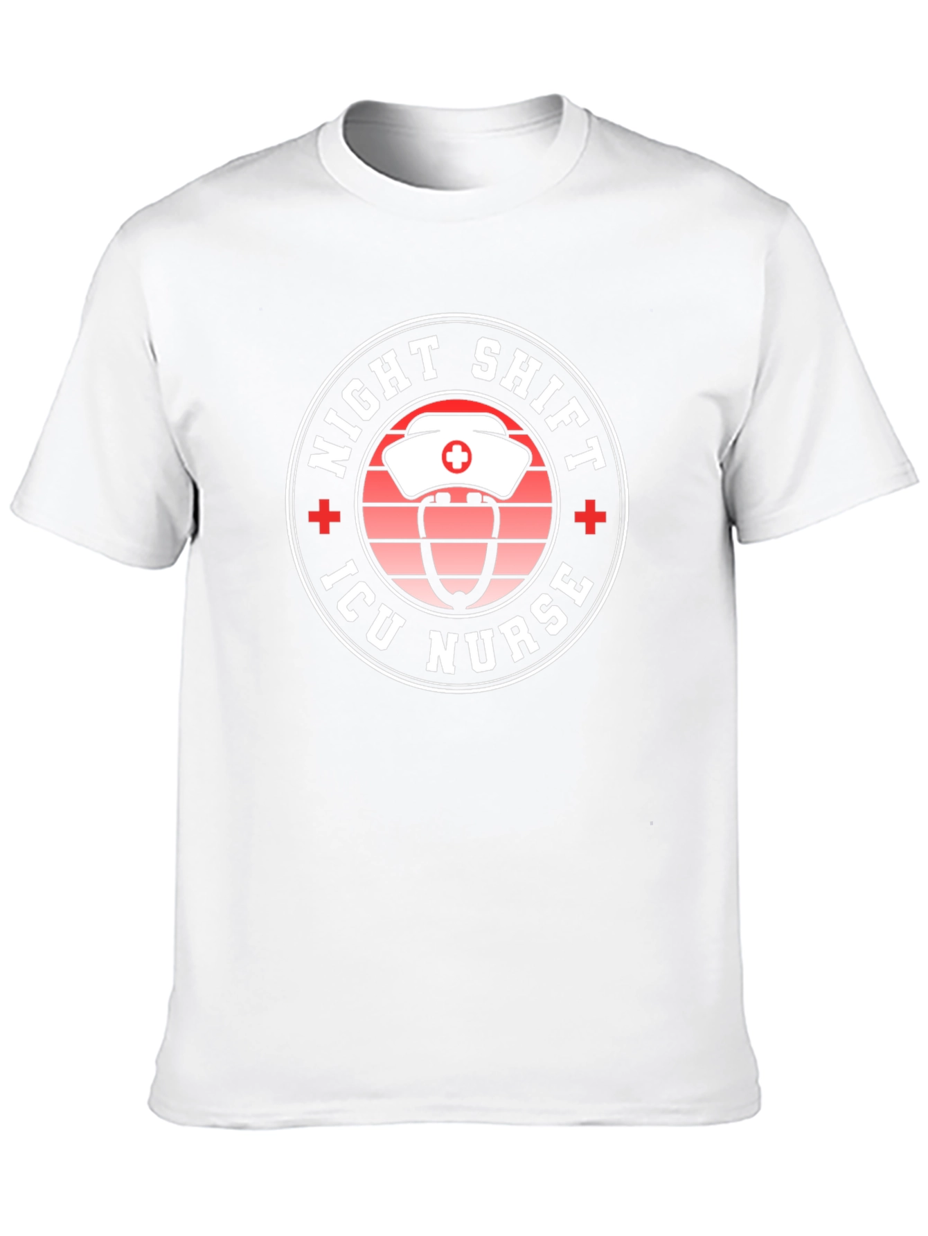 Night Shift ICU Nurse T-Shirt - Medical Professional Apparel