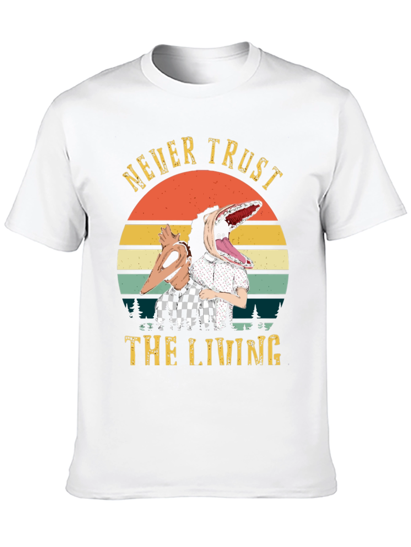 Never Trust the Living Graphic Tee