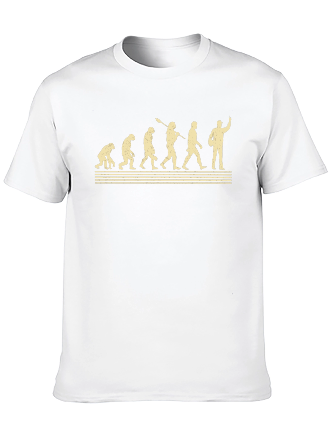 Evolution T-Shirt - Black Cotton Tee
