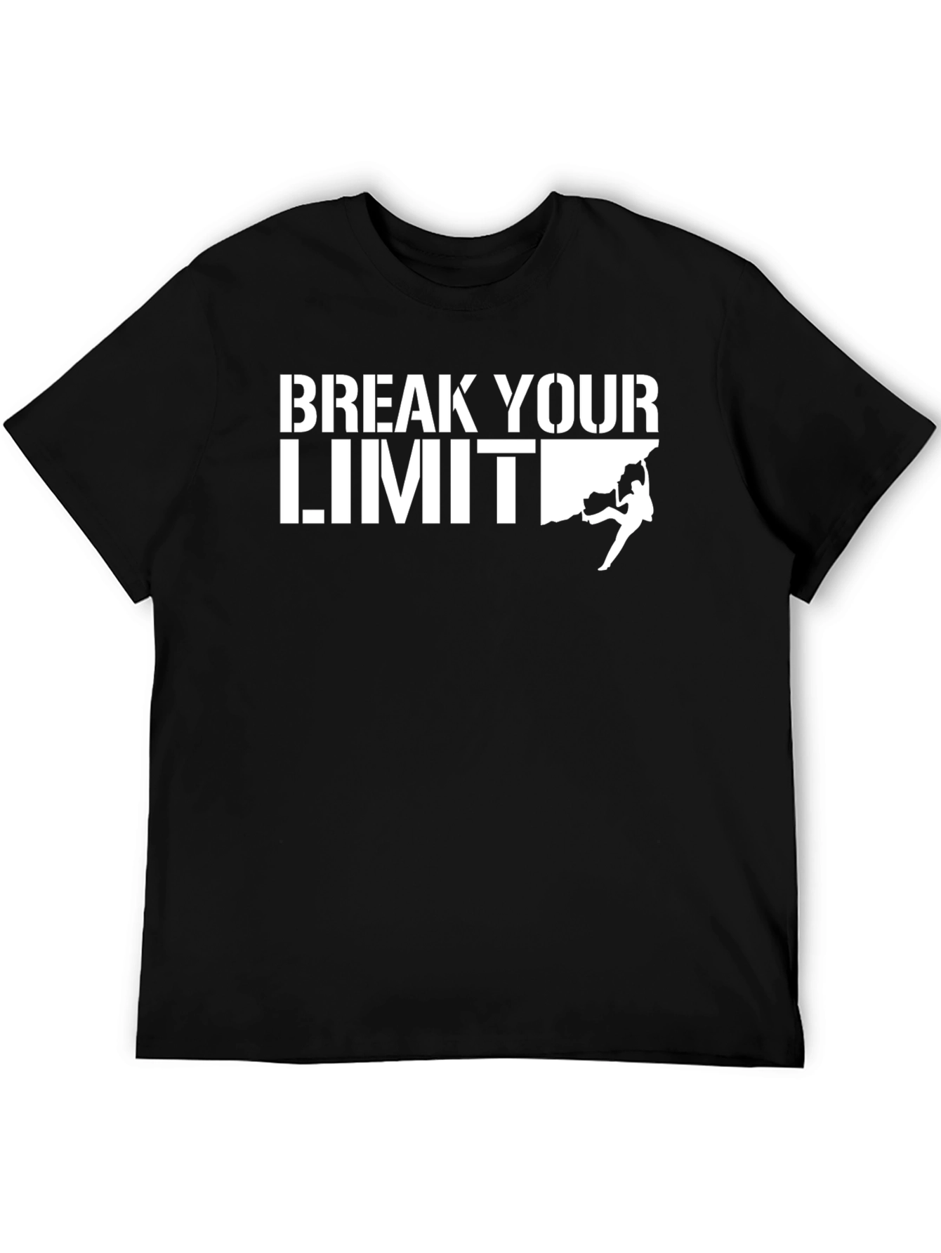 Break Your Limit Graphic Tee - Rock Climbing Shirt