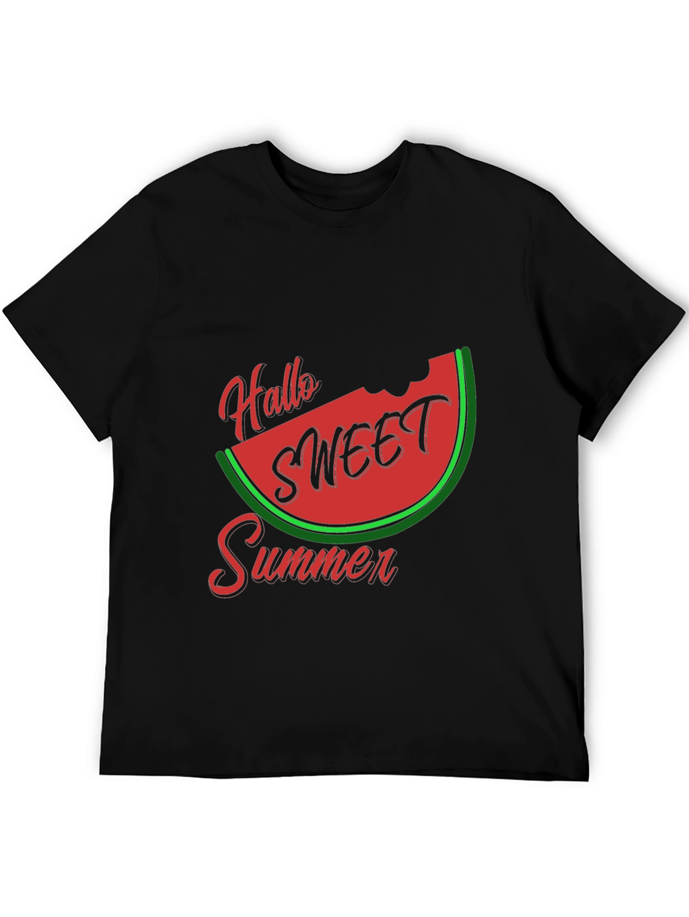 Summer Watermelon Graphic T-Shirt