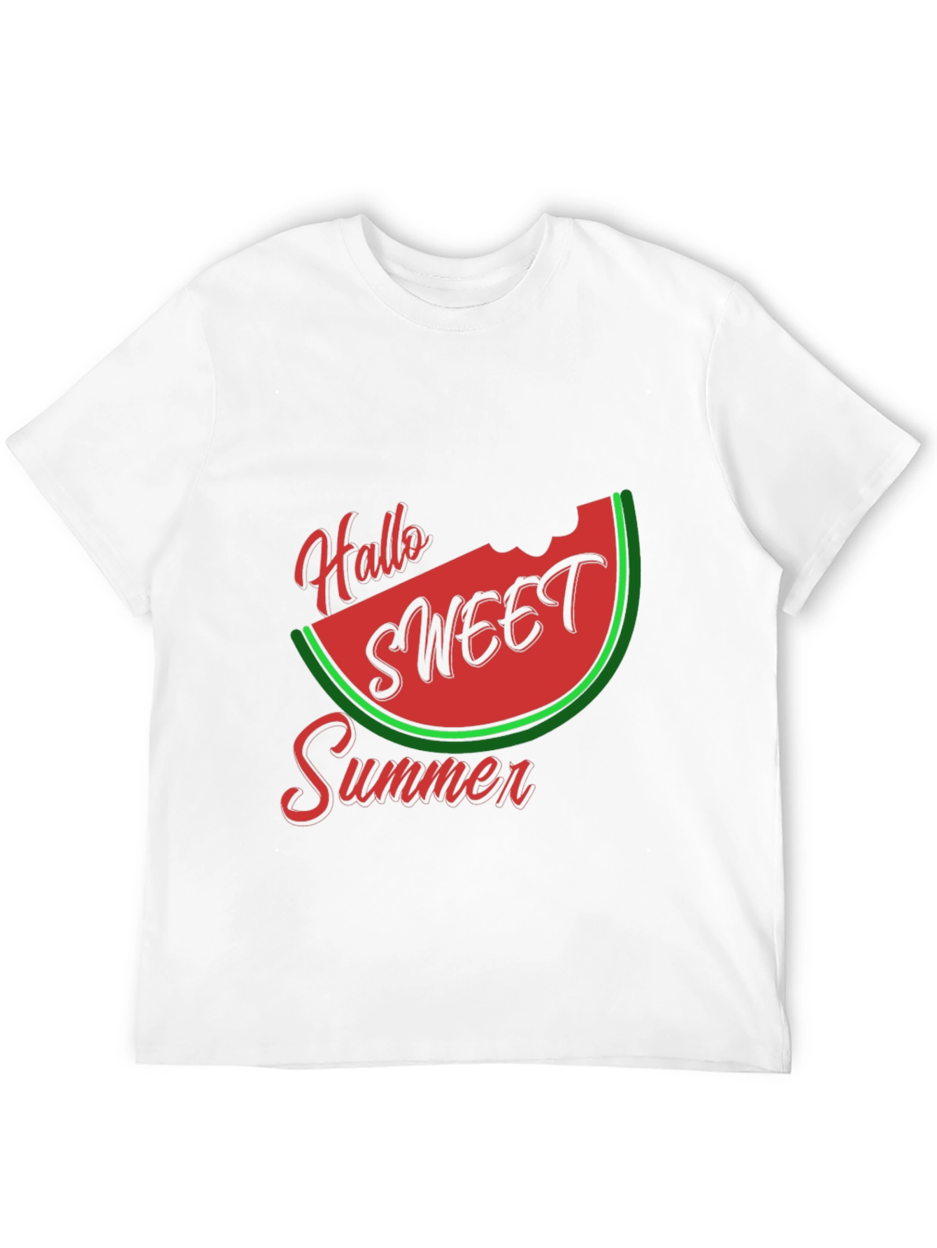 Summer Watermelon Graphic T-Shirt
