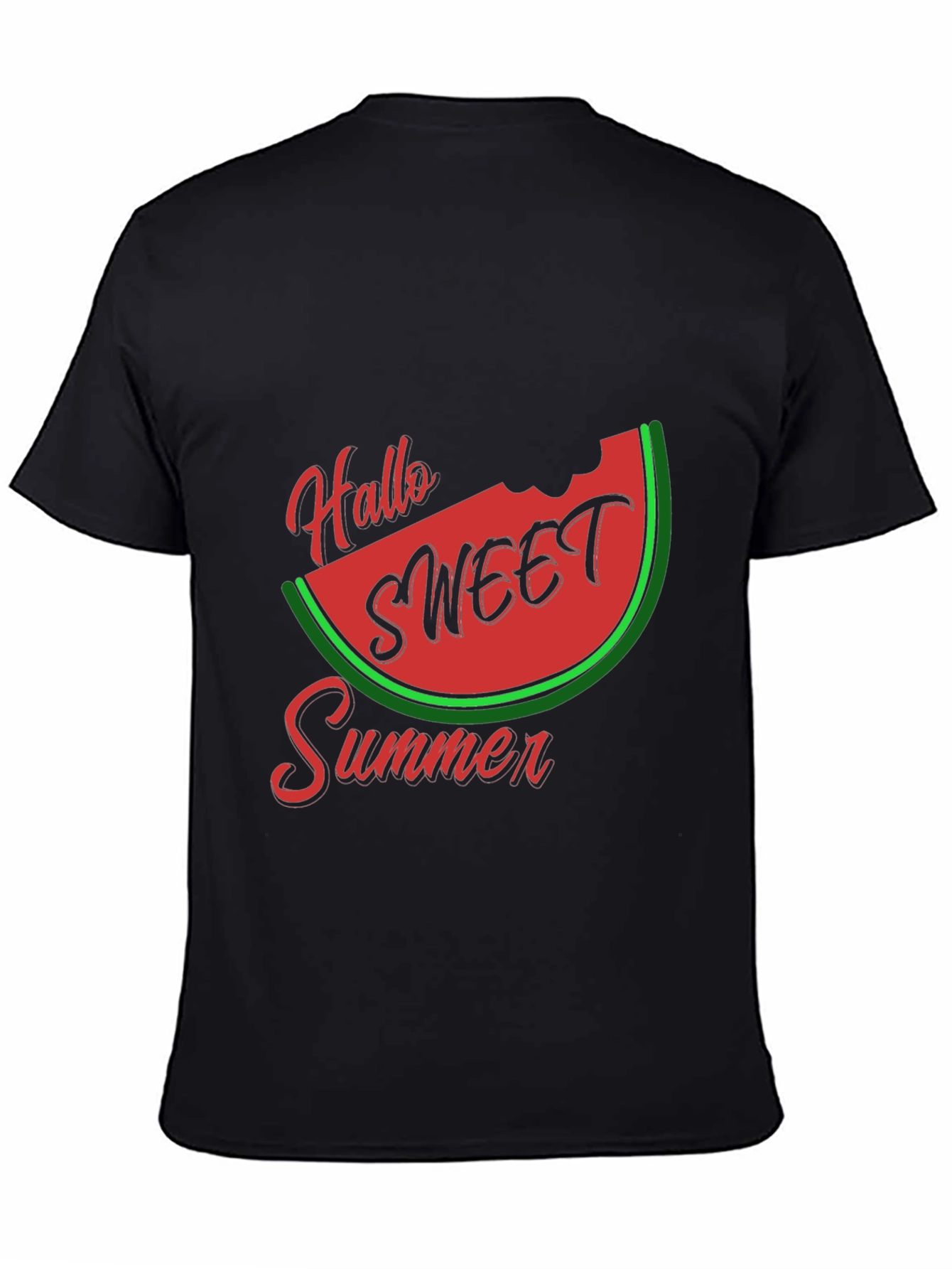 Summer Watermelon Graphic T-Shirt
