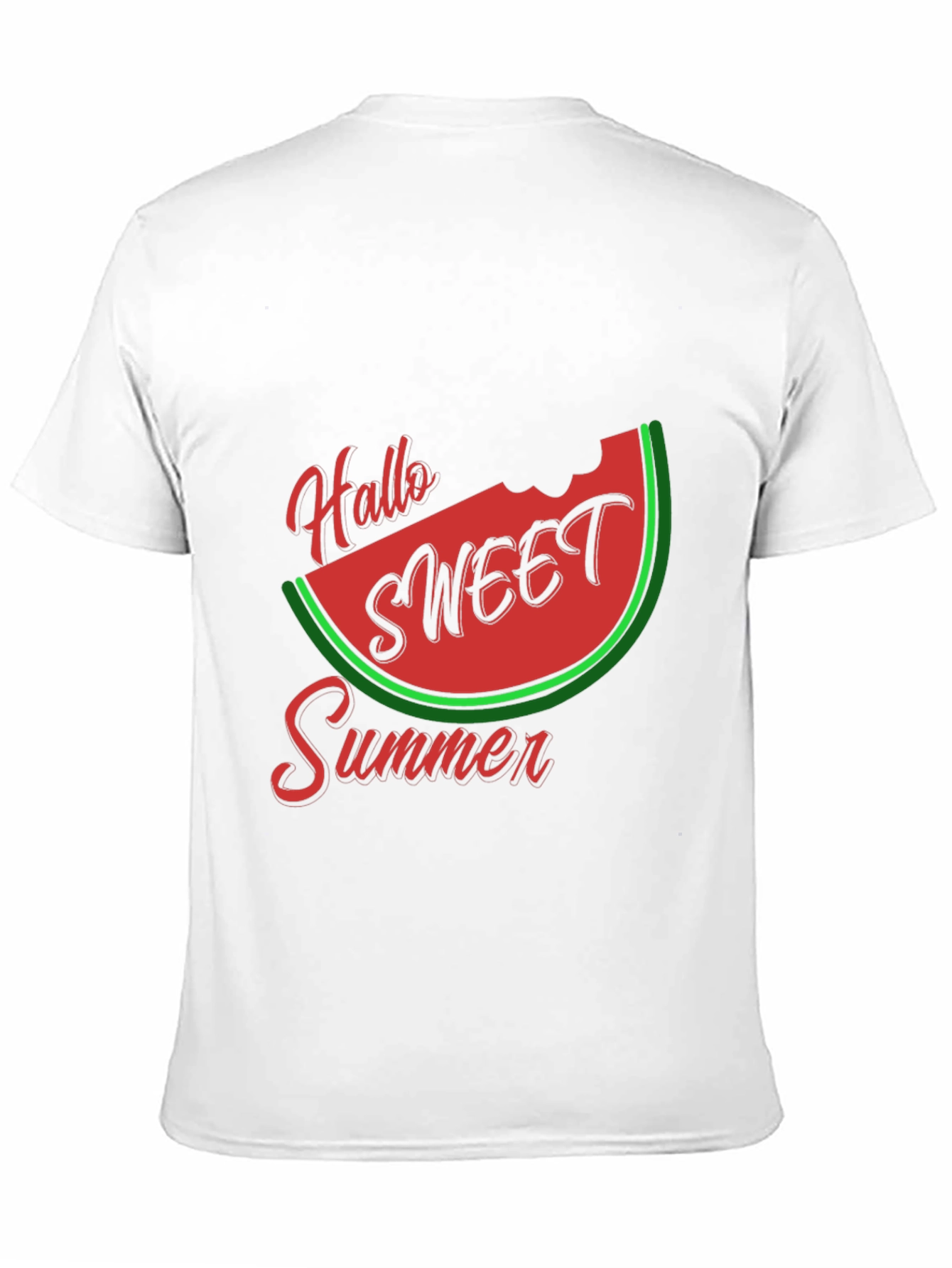 Summer Watermelon Graphic T-Shirt
