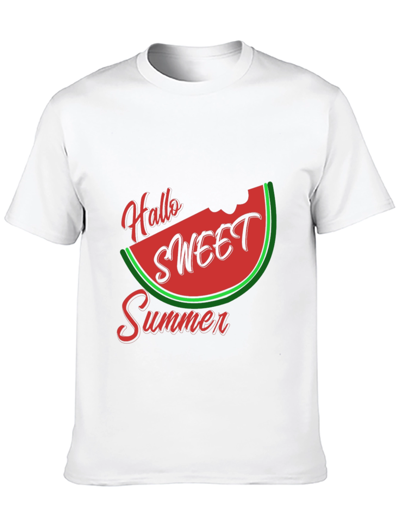 Summer Watermelon Graphic T-Shirt