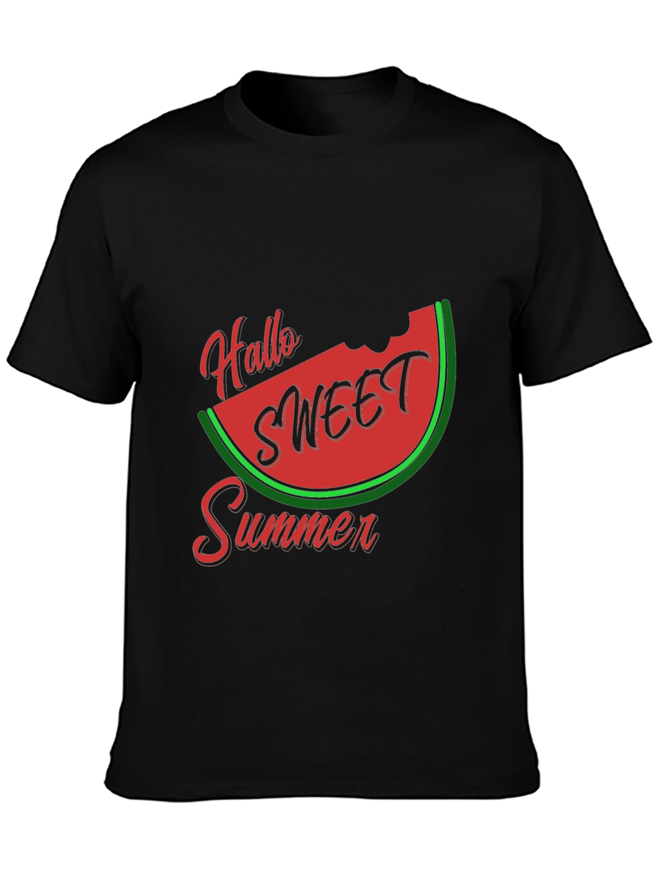 Summer Watermelon Graphic T-Shirt