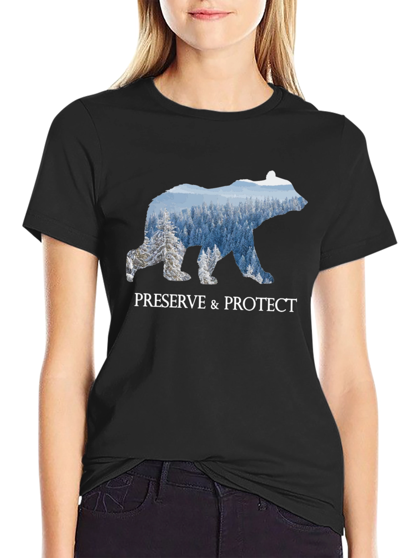 Preserve & Protect Bear Graphic Tee