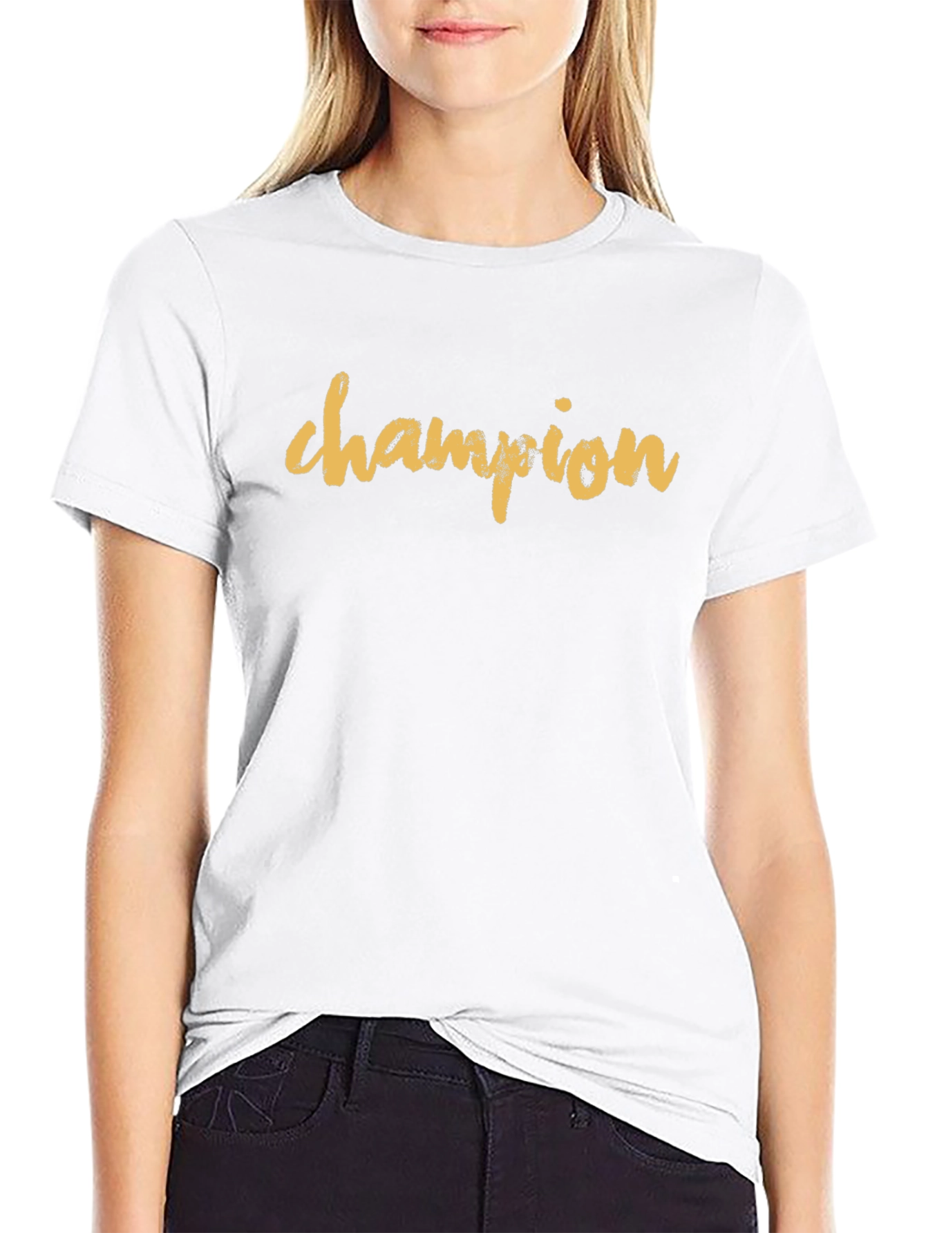 Champion Graphic Tee - Soft Cotton Blend