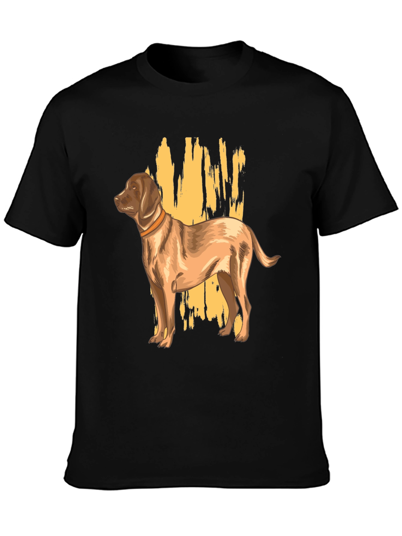 Dog Graphic T-Shirt - Black Canine Lover Tee